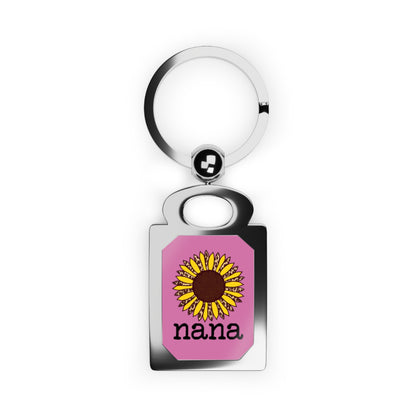 "Nana With Flowers" Keyring - Weave Got Gifts - Unique Gifts You Won’t Find Anywhere Else!