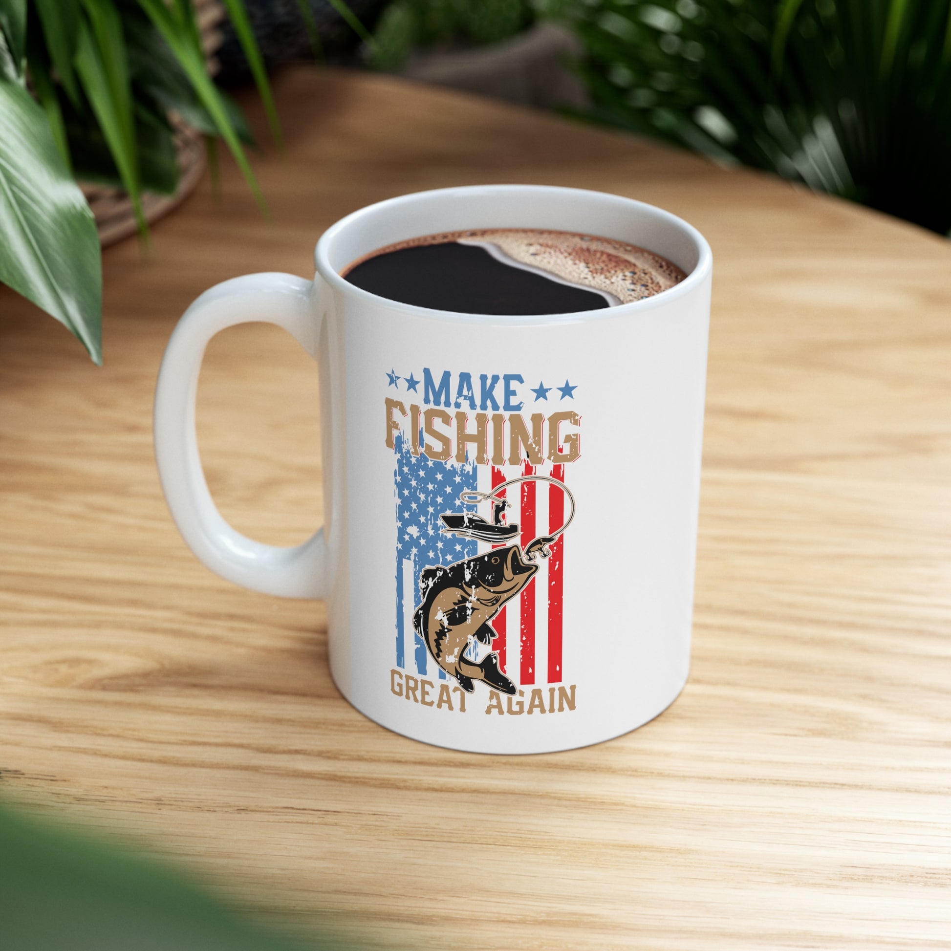 "Make Fishing Great Again" Coffee Mug - Weave Got Gifts - Unique Gifts You Won’t Find Anywhere Else!