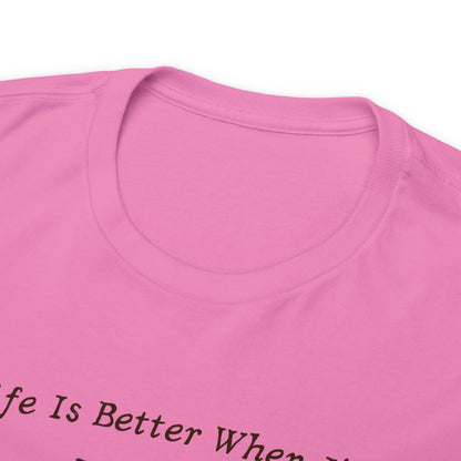 "Life Is Better When I'm Elk Hunting" T-Shirt - Weave Got Gifts - Unique Gifts You Won’t Find Anywhere Else!