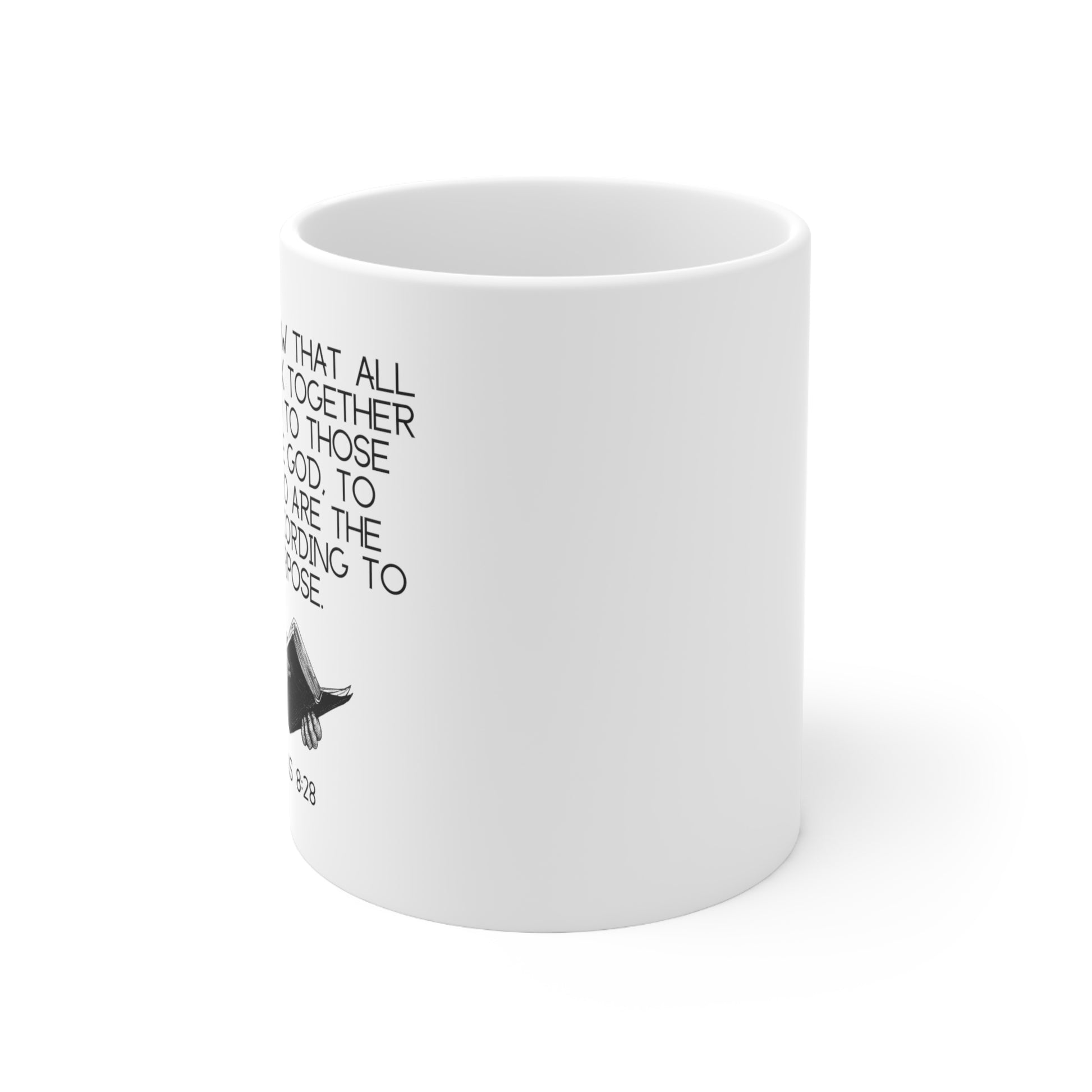 "Romans 8:28" Coffee Mug - Weave Got Gifts - Unique Gifts You Won’t Find Anywhere Else!