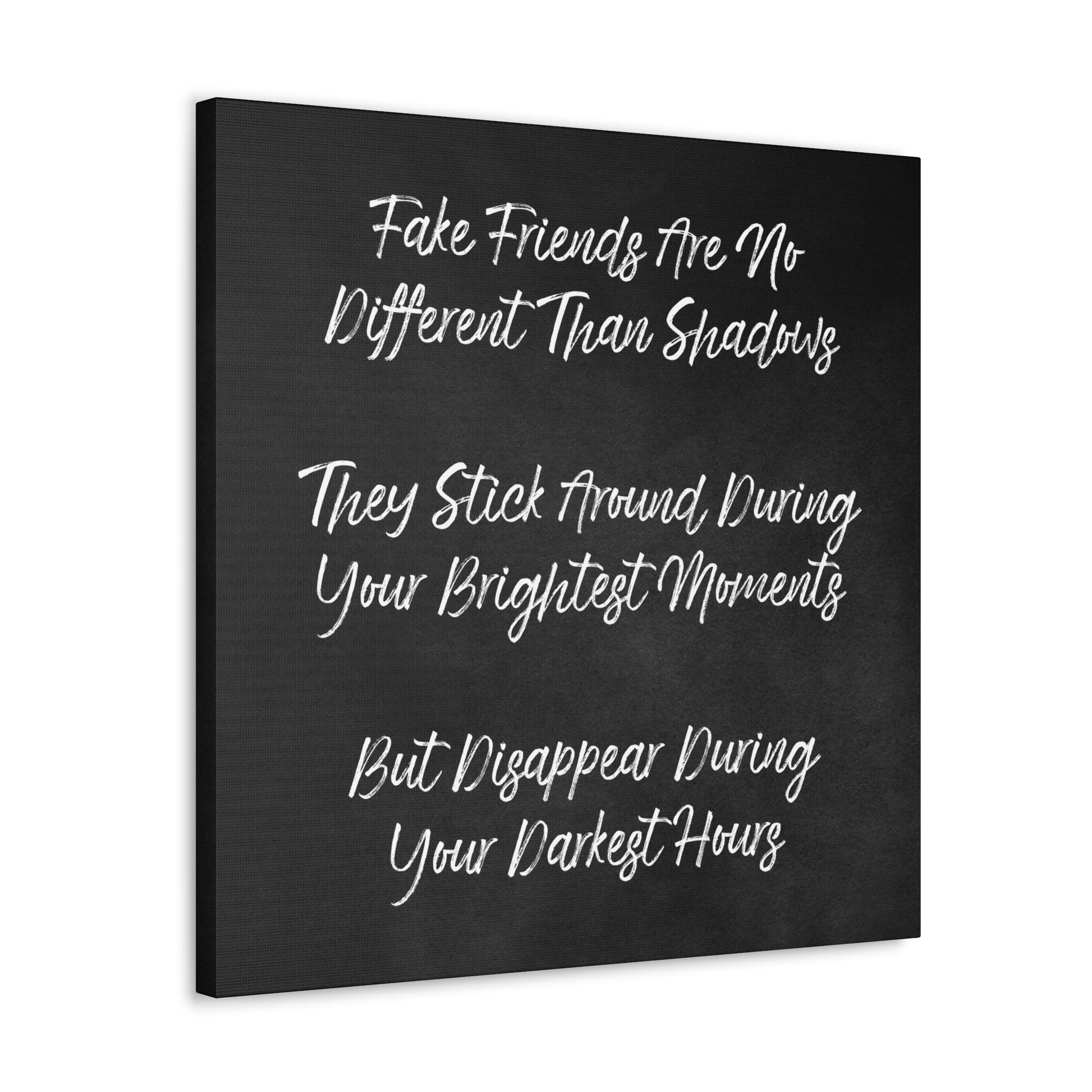 "Fake Friends" Wall Art - Weave Got Gifts - Unique Gifts You Won’t Find Anywhere Else!
