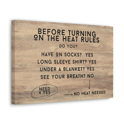 "Before Turning On That Heat" Wall Art - Weave Got Gifts - Unique Gifts You Won’t Find Anywhere Else!