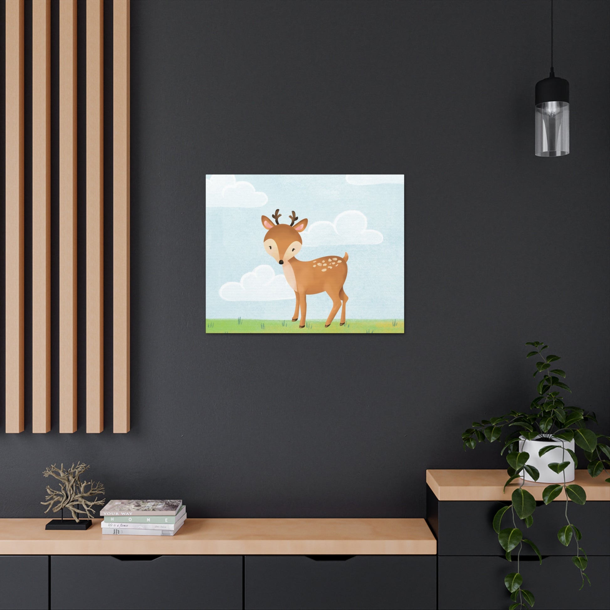 "Baby Deer" Wall Art - Weave Got Gifts - Unique Gifts You Won’t Find Anywhere Else!