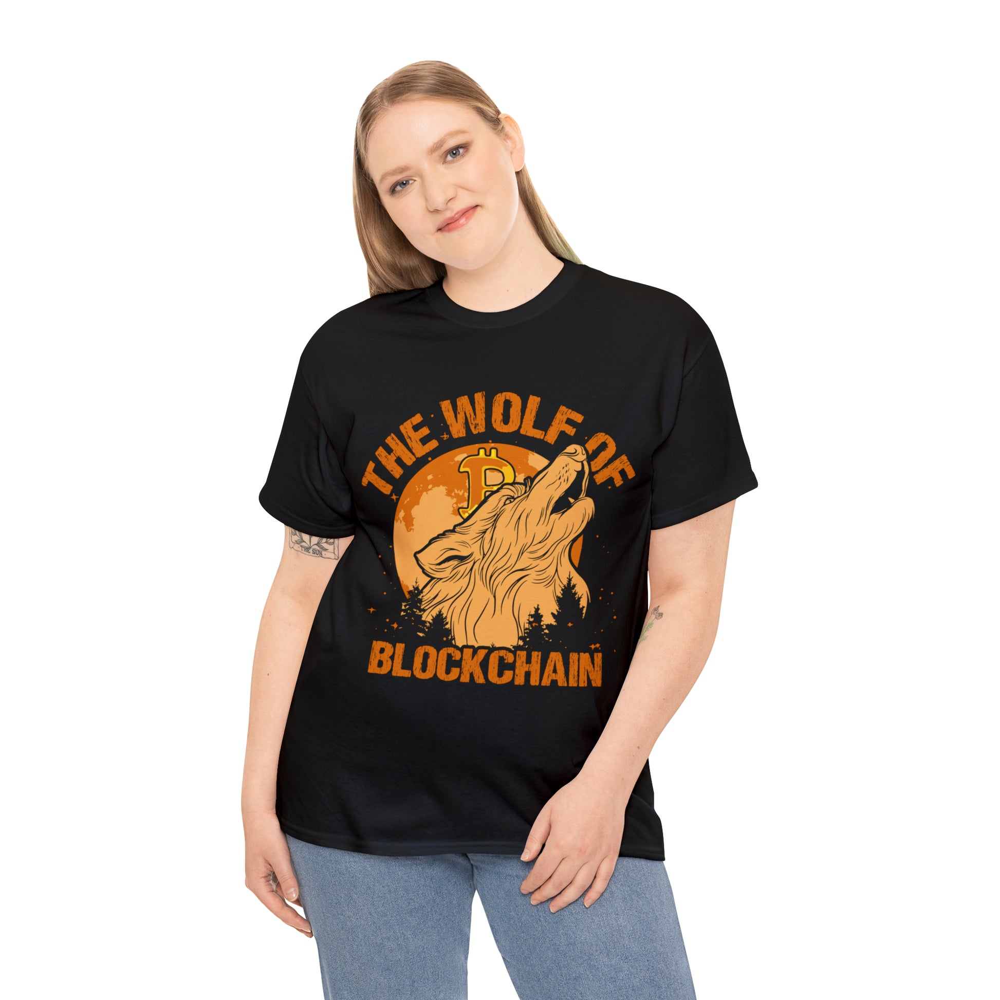 The Wolf of Blockchain T-Shirt – Bitcoin Crypto Shirt

