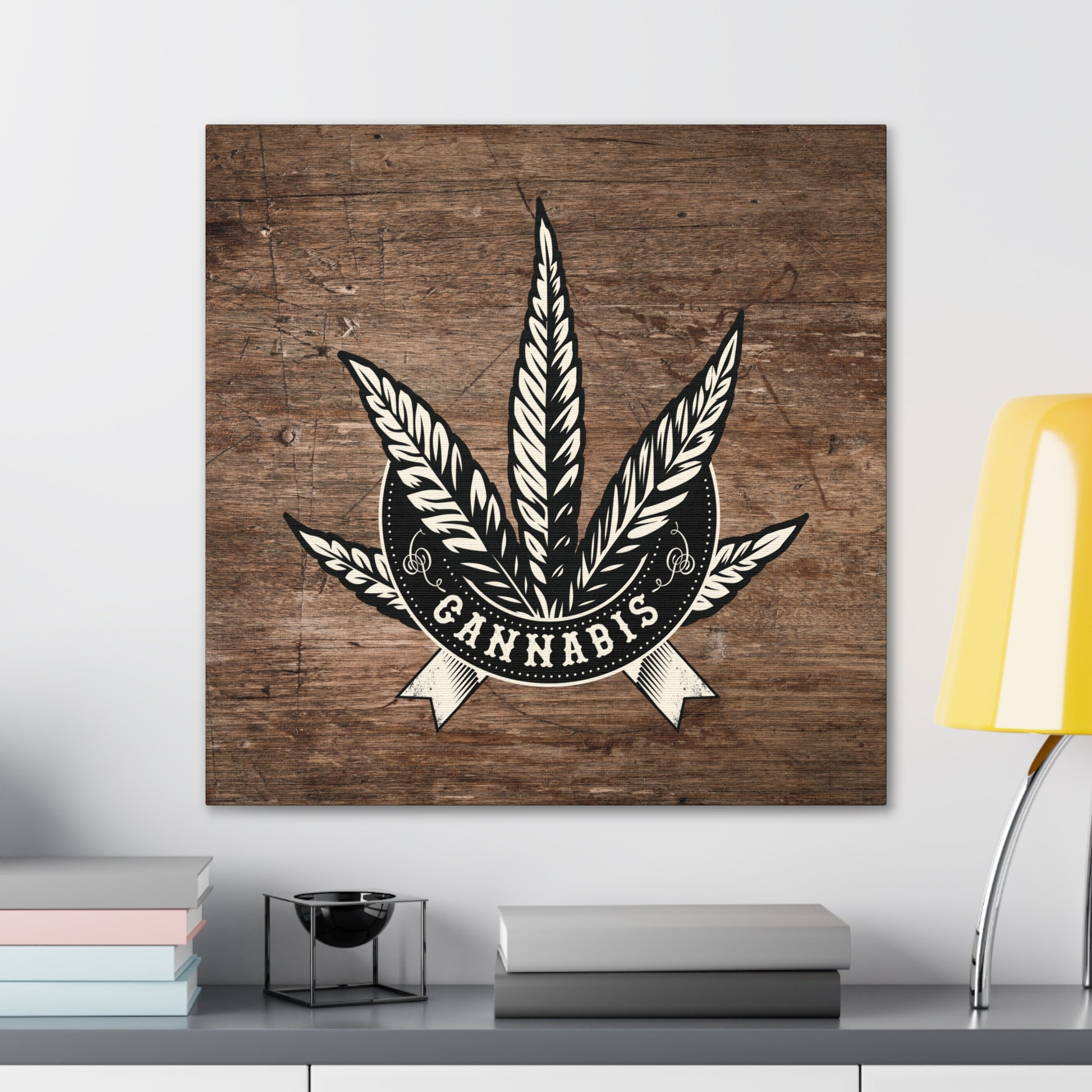 "Vintage Cannabis" Wall Art - Weave Got Gifts - Unique Gifts You Won’t Find Anywhere Else!