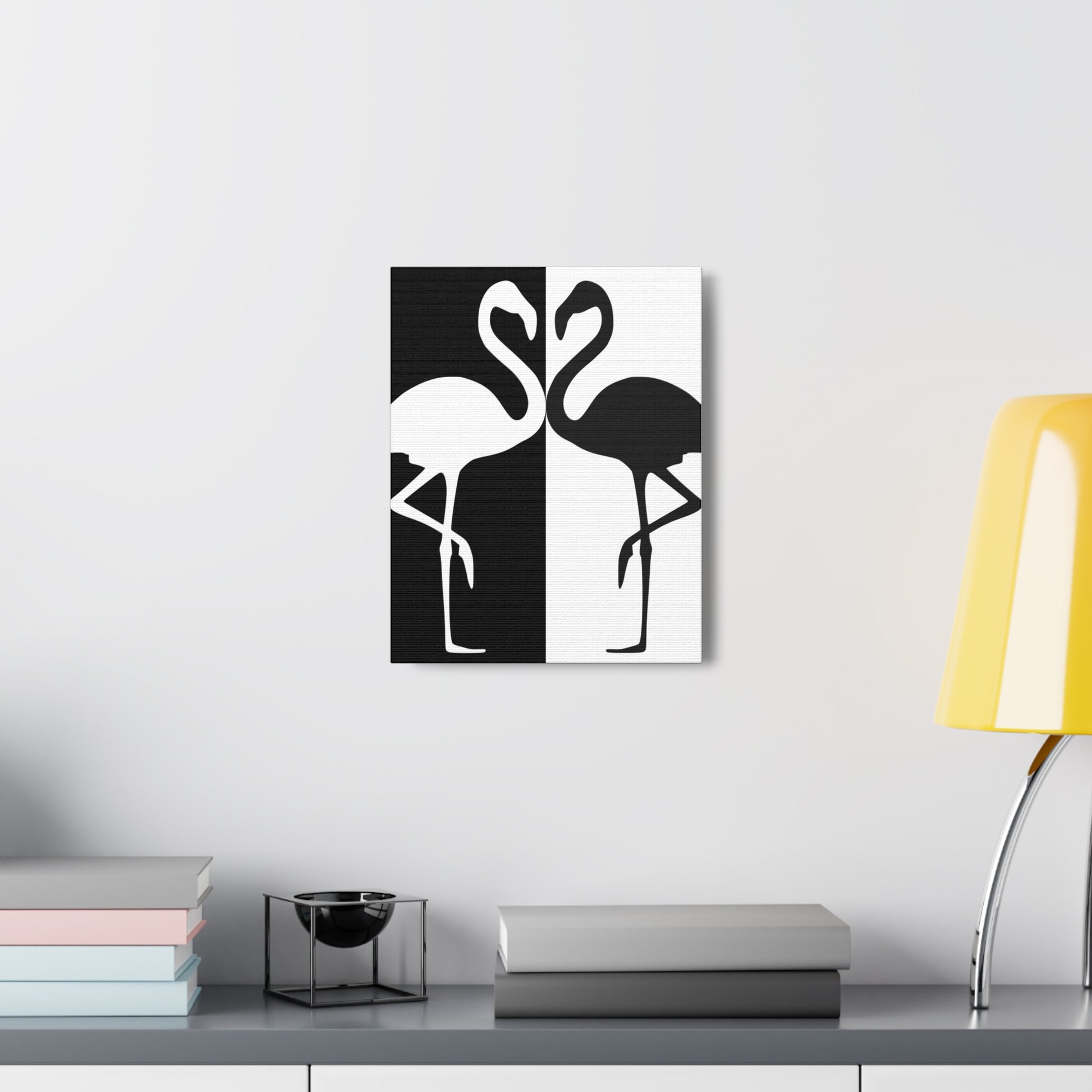 "Flamingo Face-Off" Wall Art - Weave Got Gifts - Unique Gifts You Won’t Find Anywhere Else!