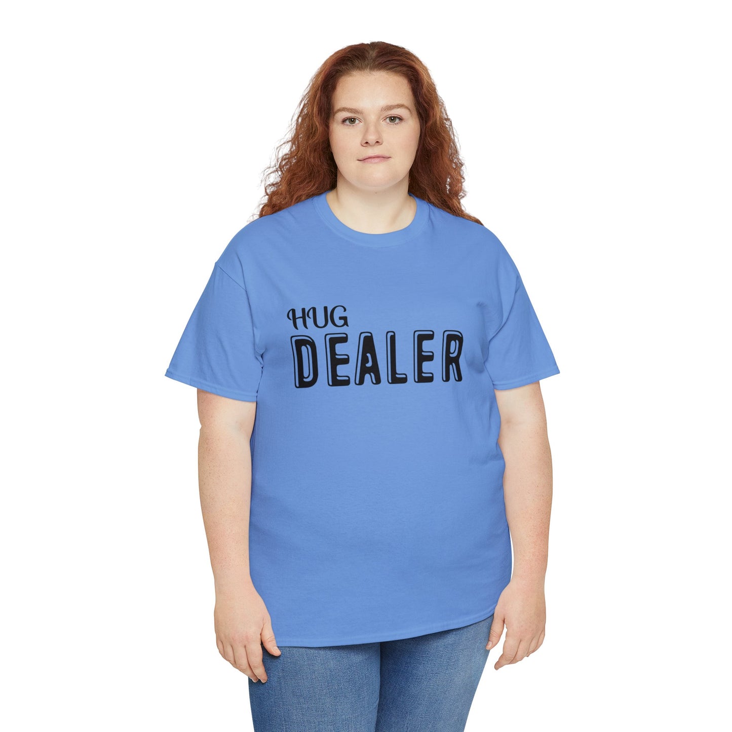 Soft and breathable hug dealer t-shirt for everyday wear
