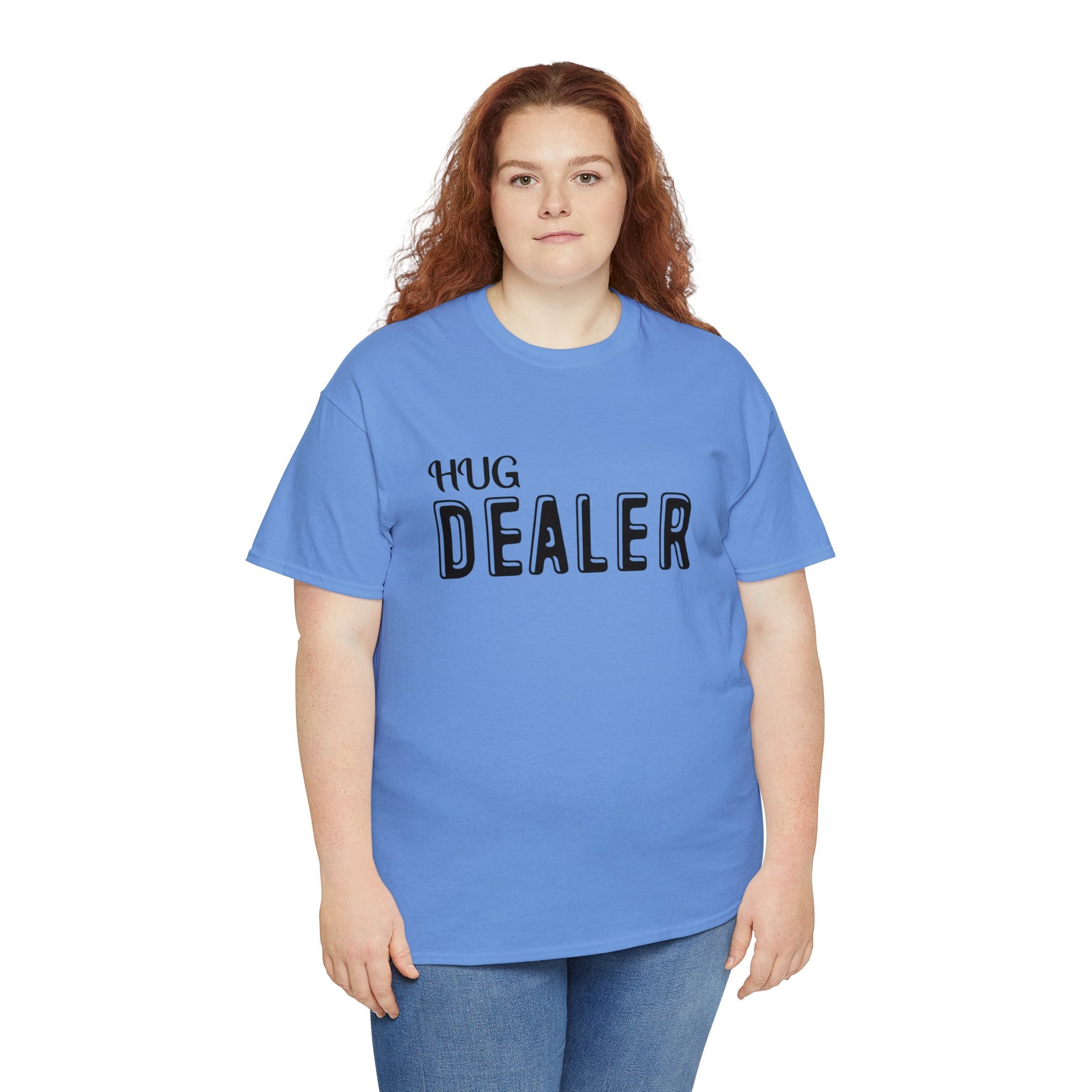 Soft and breathable hug dealer t-shirt for everyday wear
