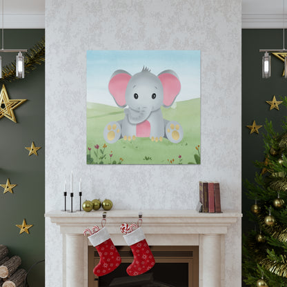 "Baby Elephant" Wall Art - Weave Got Gifts - Unique Gifts You Won’t Find Anywhere Else!