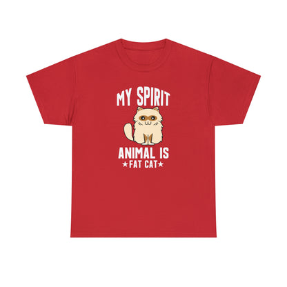 "Fat Cat Spirit Animal" T-Shirt - Weave Got Gifts - Unique Gifts You Won’t Find Anywhere Else!