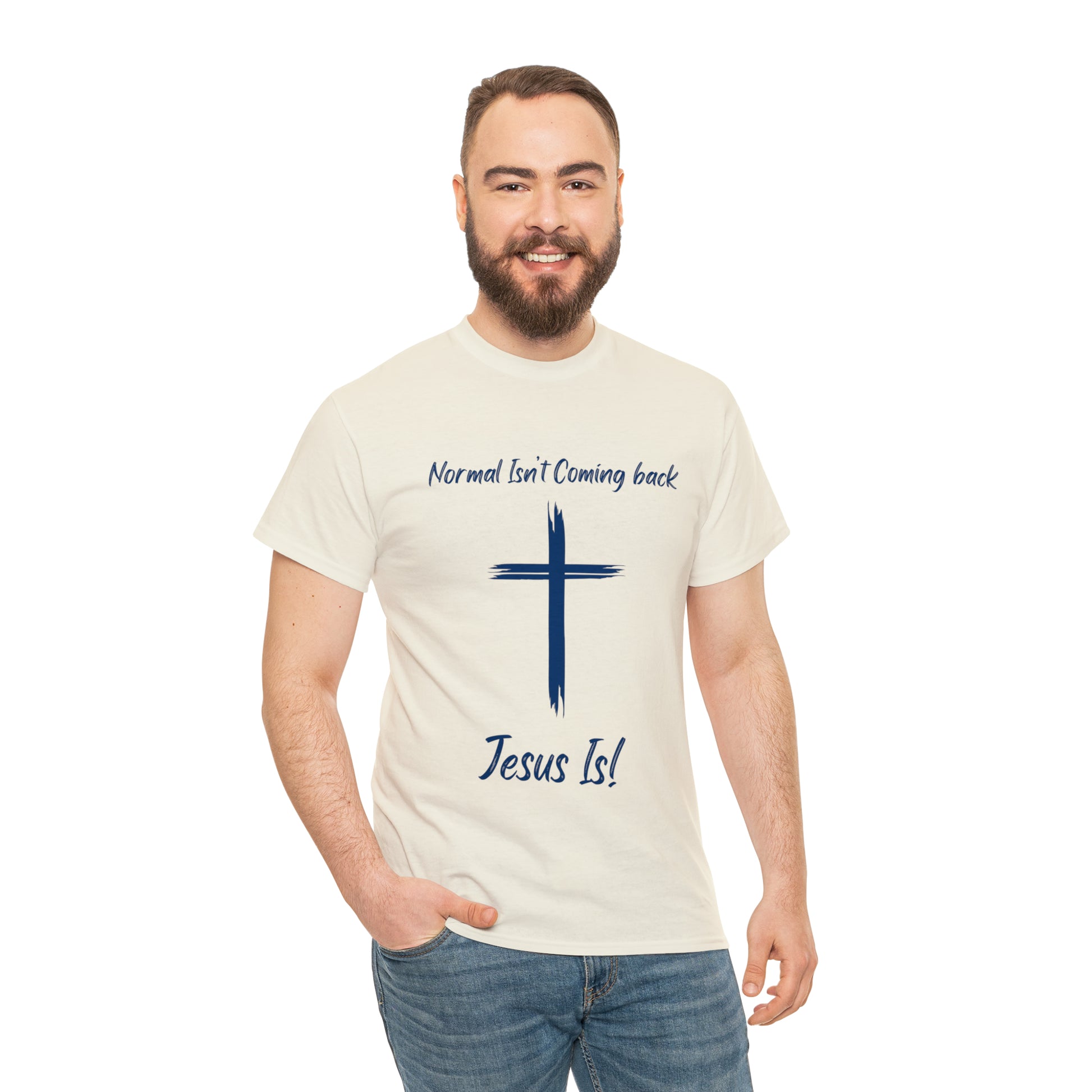 "Normal Isn't Coming Back, Jesus Is" T-Shirt - Weave Got Gifts - Unique Gifts You Won’t Find Anywhere Else!