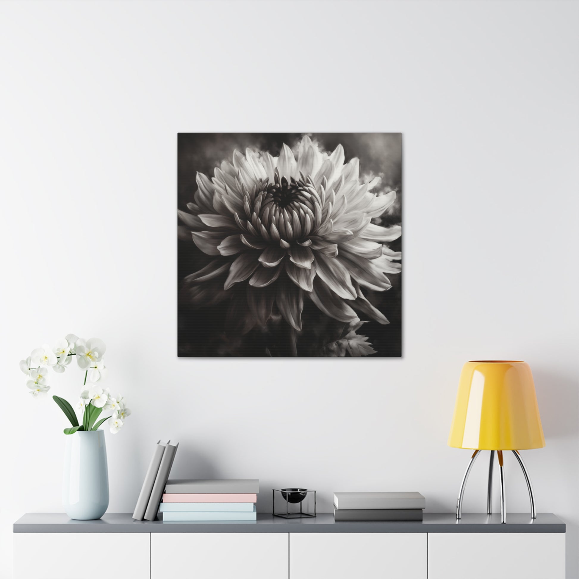 "Monochrome Flower" Wall Art - Weave Got Gifts - Unique Gifts You Won’t Find Anywhere Else!