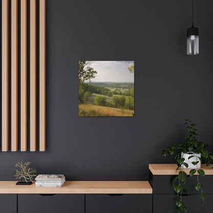 Countryside art canvas featuring natural Missouri scenery