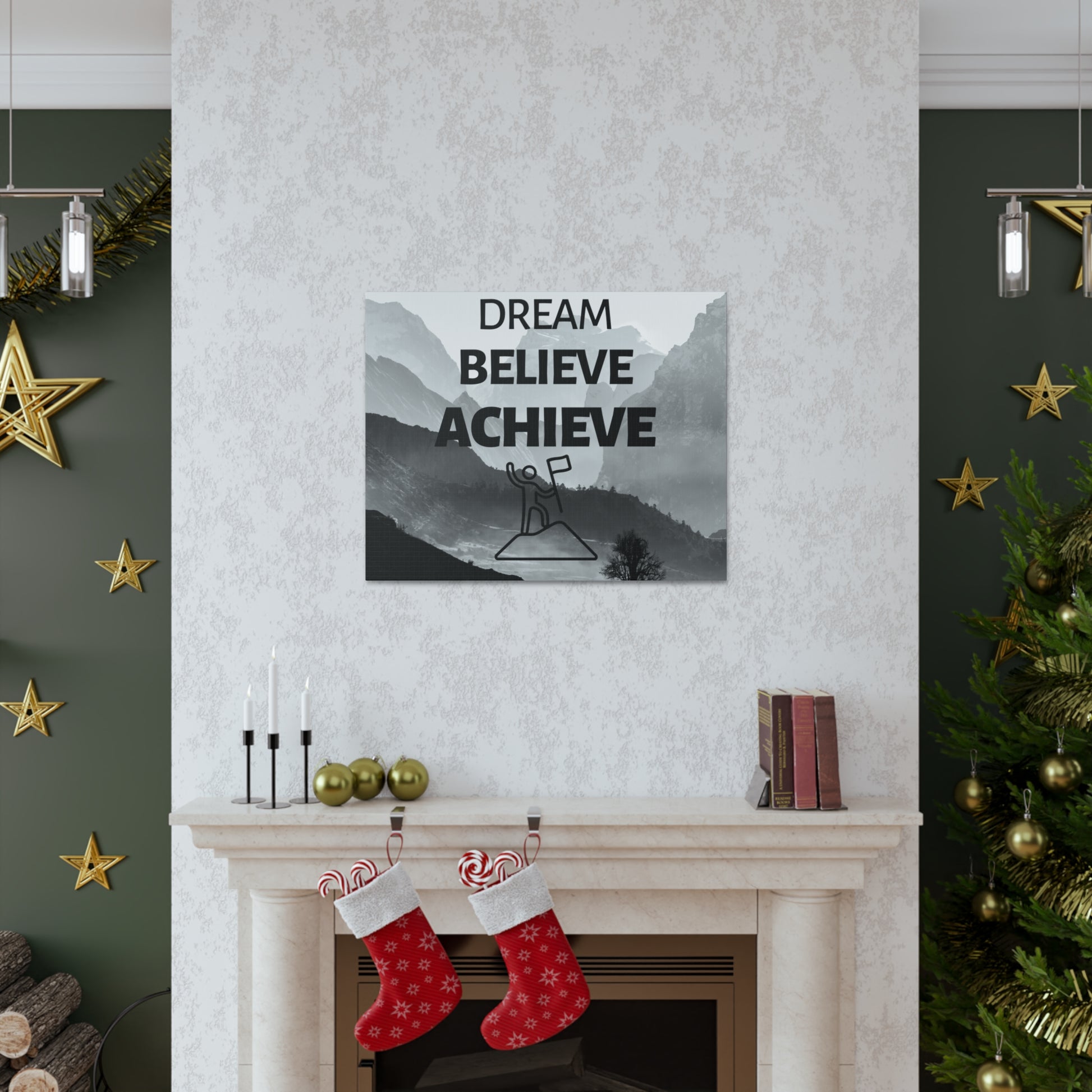 "Dream, Believe, Achieve" Wall Art - Weave Got Gifts - Unique Gifts You Won’t Find Anywhere Else!