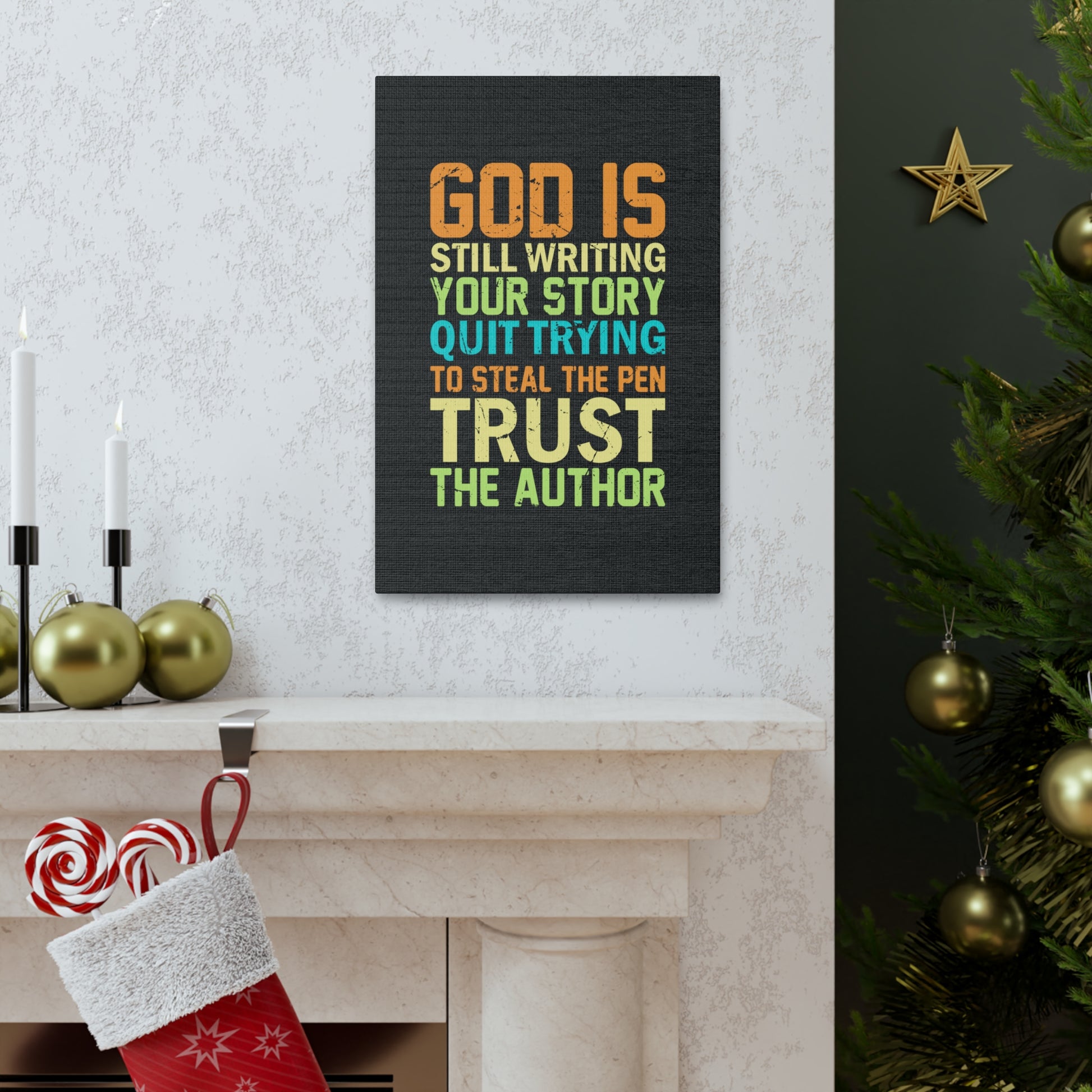 "God Is Still Writing Your Story" Wall Art - Weave Got Gifts - Unique Gifts You Won’t Find Anywhere Else!