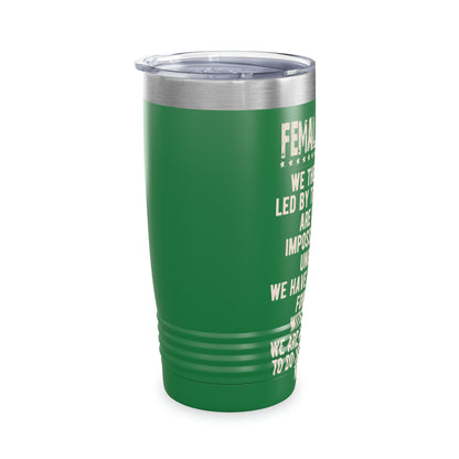 "Female Veteran" Tumbler - Weave Got Gifts - Unique Gifts You Won’t Find Anywhere Else!