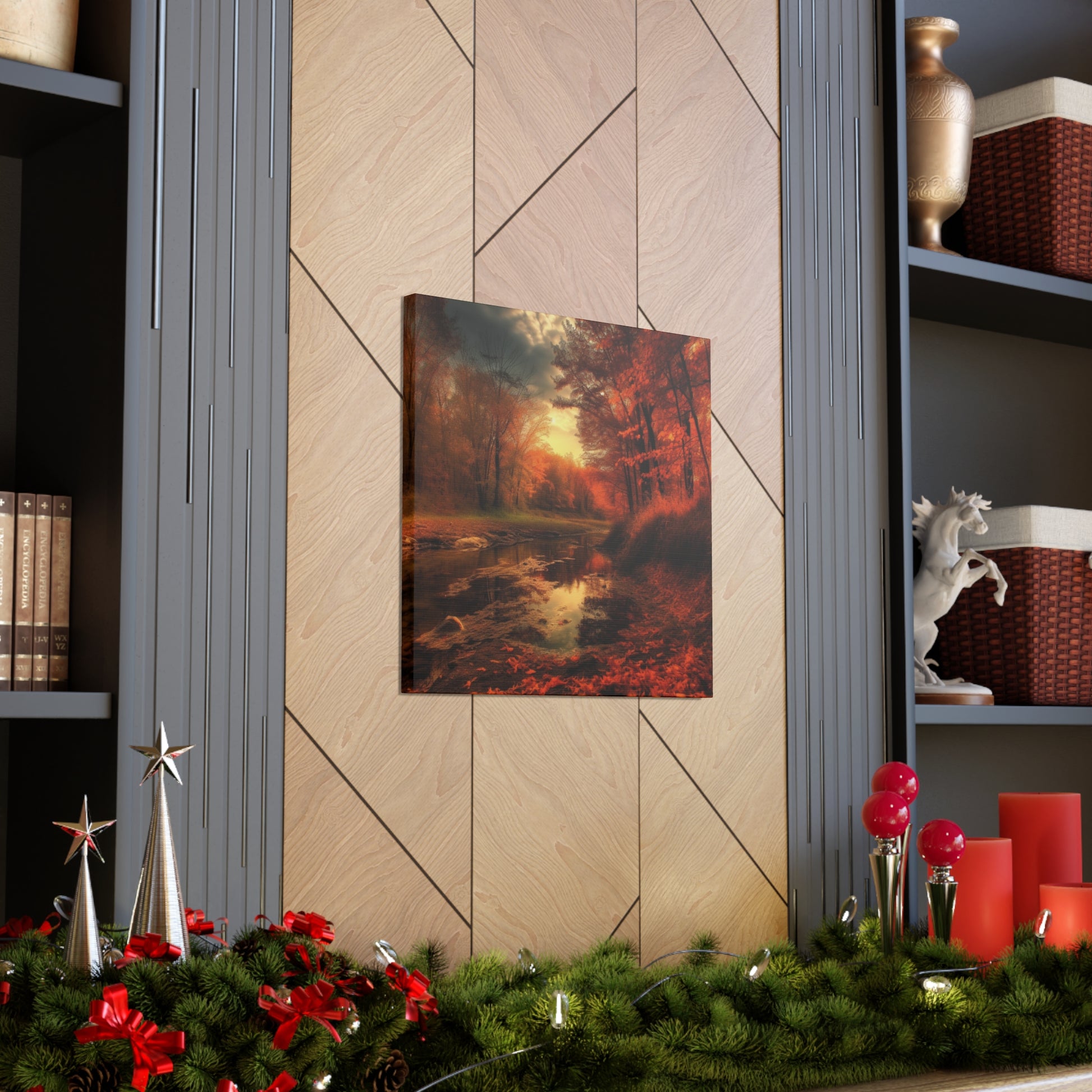 "Sunset Forest" Canvas Wall Art - Weave Got Gifts - Unique Gifts You Won’t Find Anywhere Else!