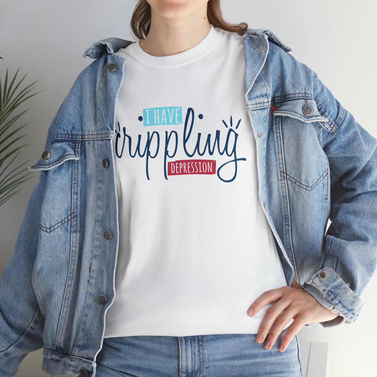 "I Have Crippling Depression" T-Shirt - Weave Got Gifts - Unique Gifts You Won’t Find Anywhere Else!