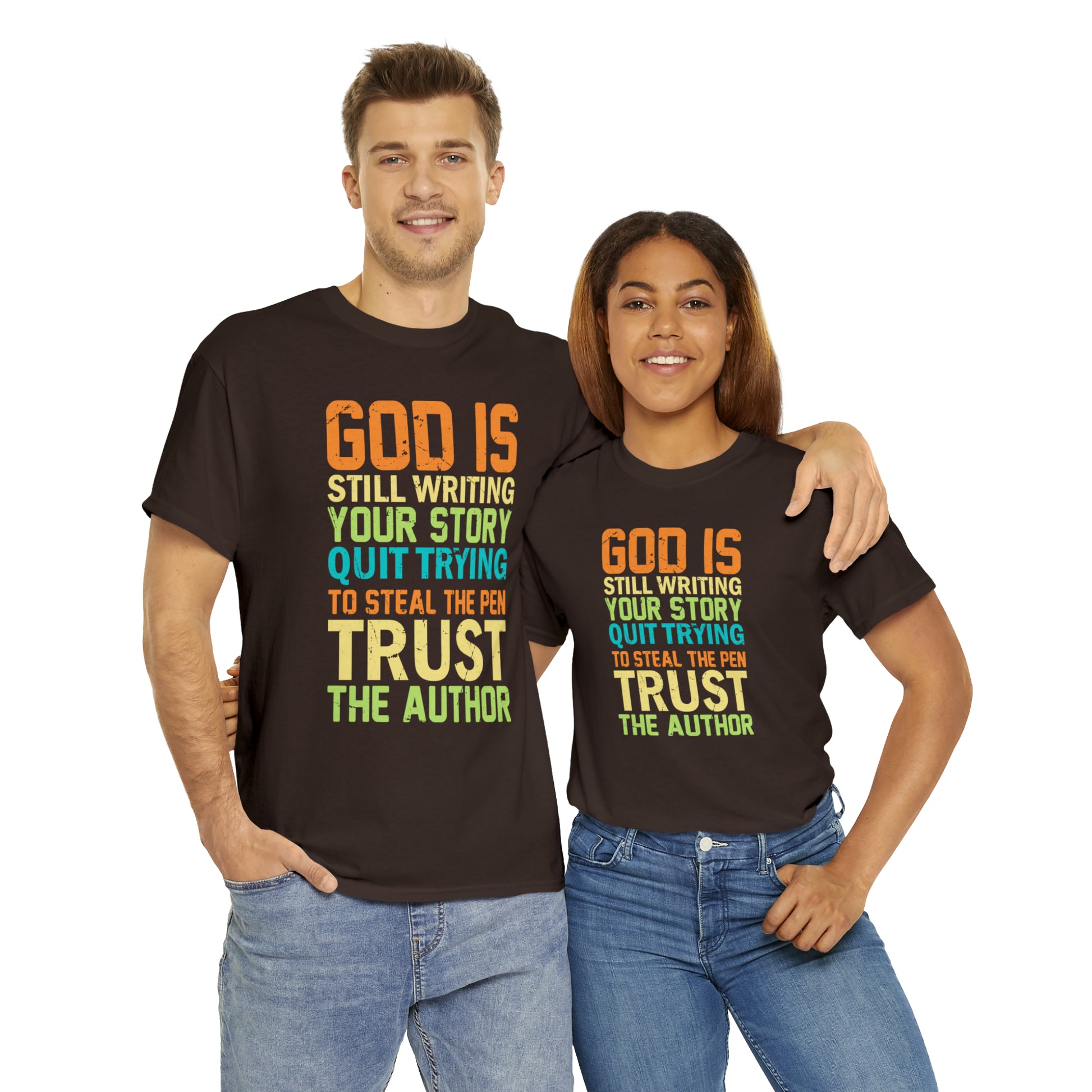 "God Is Still Writing Your Story" T-Shirt - Weave Got Gifts - Unique Gifts You Won’t Find Anywhere Else!