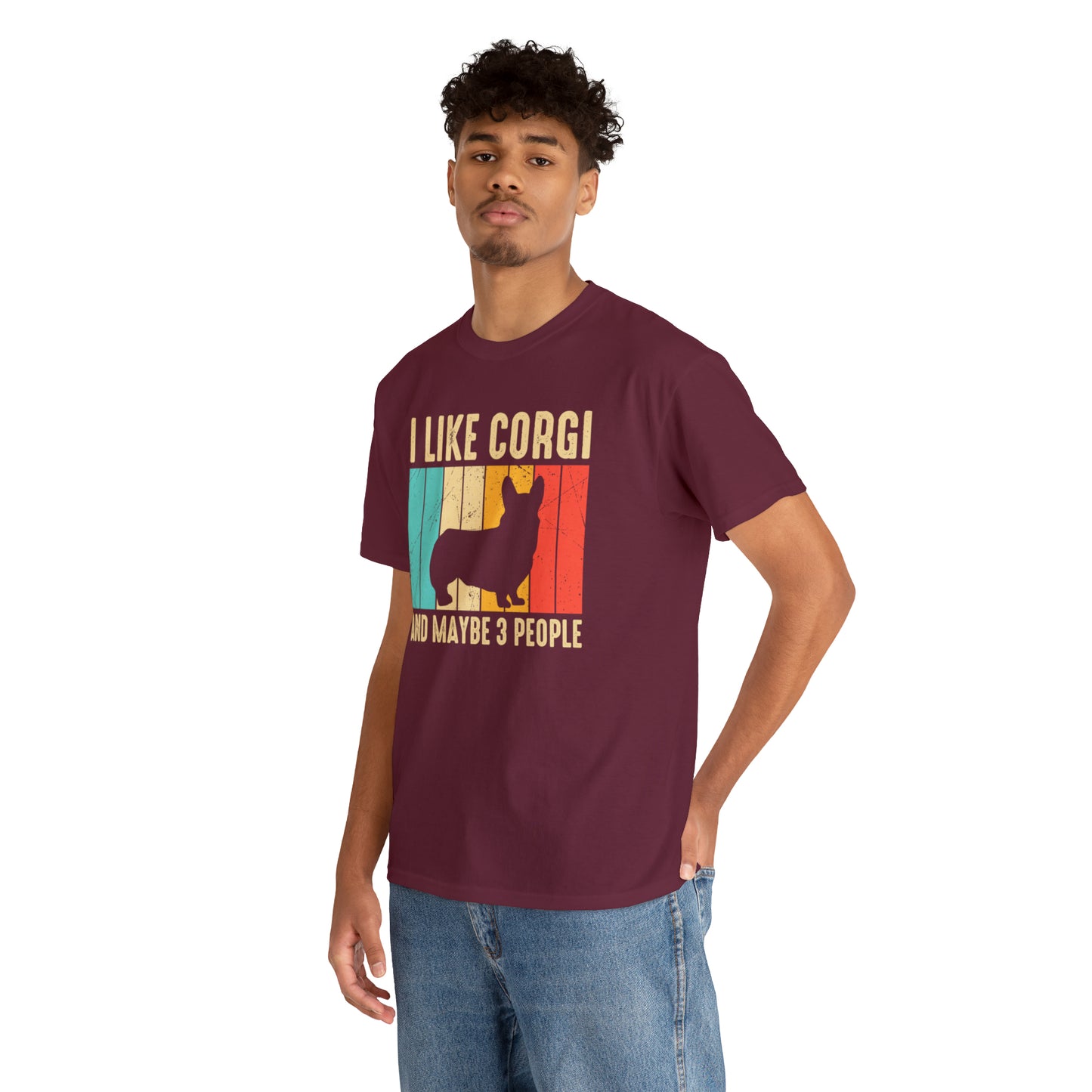 "I Like Corgi & Maybe 3 People" T-Shirt - Weave Got Gifts - Unique Gifts You Won’t Find Anywhere Else!