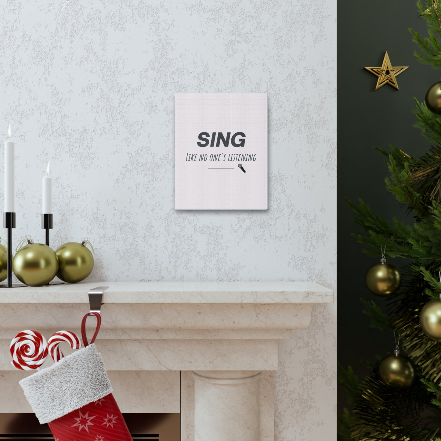 "Sing Like No One's Listening" Wall Art - Weave Got Gifts - Unique Gifts You Won’t Find Anywhere Else!