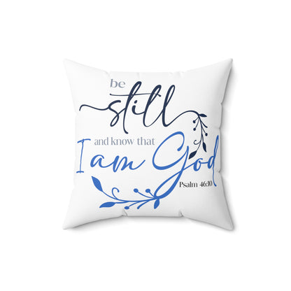 "Be Still & Know" Throw Pillow - Weave Got Gifts - Unique Gifts You Won’t Find Anywhere Else!