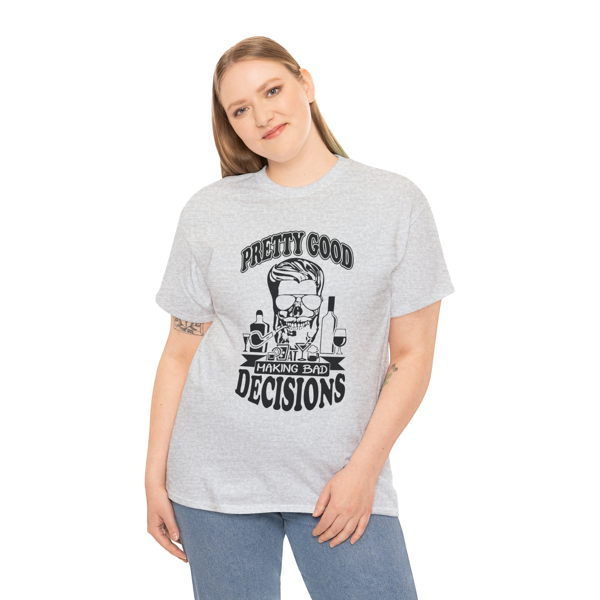 "Pretty Good At Making Bad Decisions" T-Shirt - Weave Got Gifts - Unique Gifts You Won’t Find Anywhere Else!