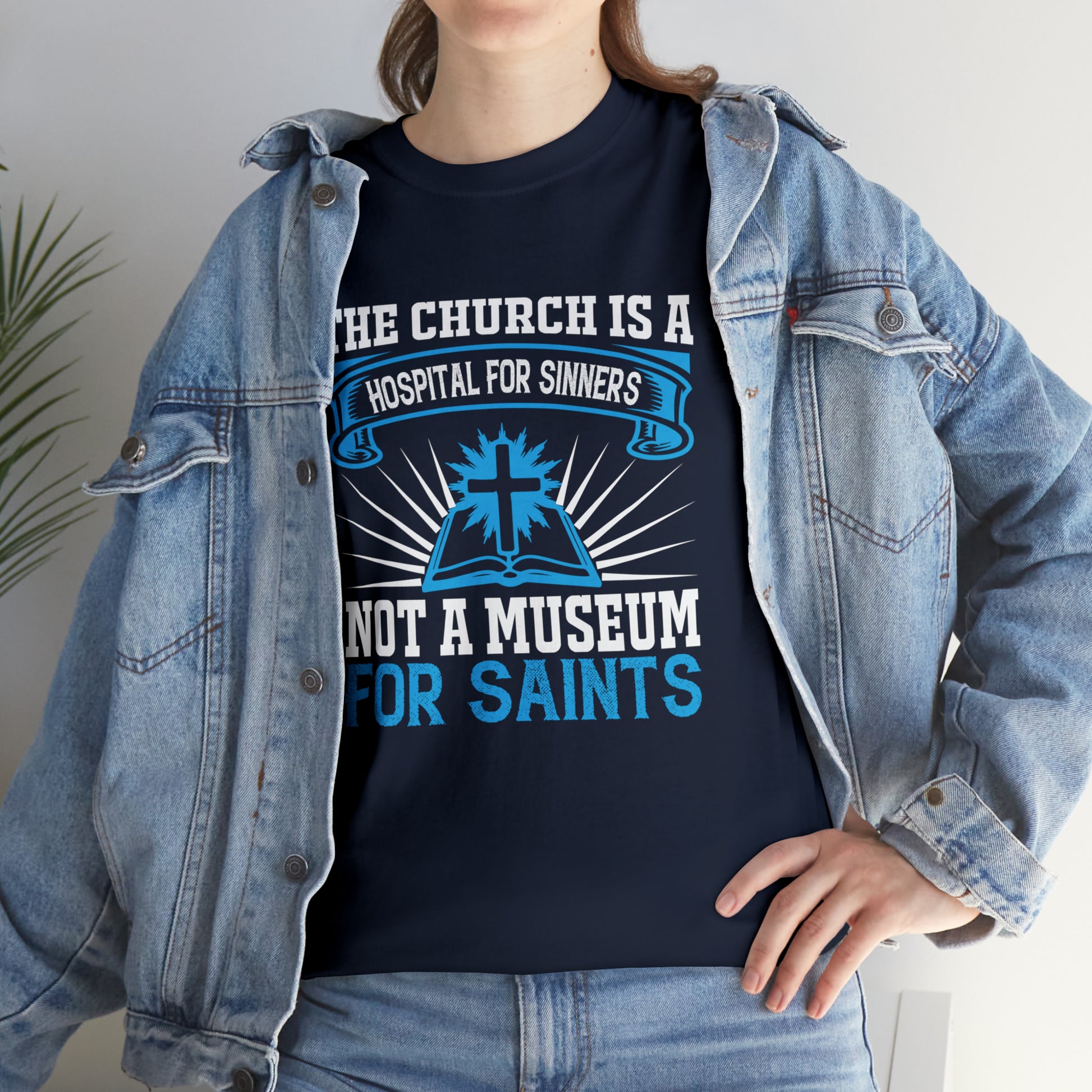 "Church Is A Hospital For Sinners" T-Shirt - Weave Got Gifts - Unique Gifts You Won’t Find Anywhere Else!