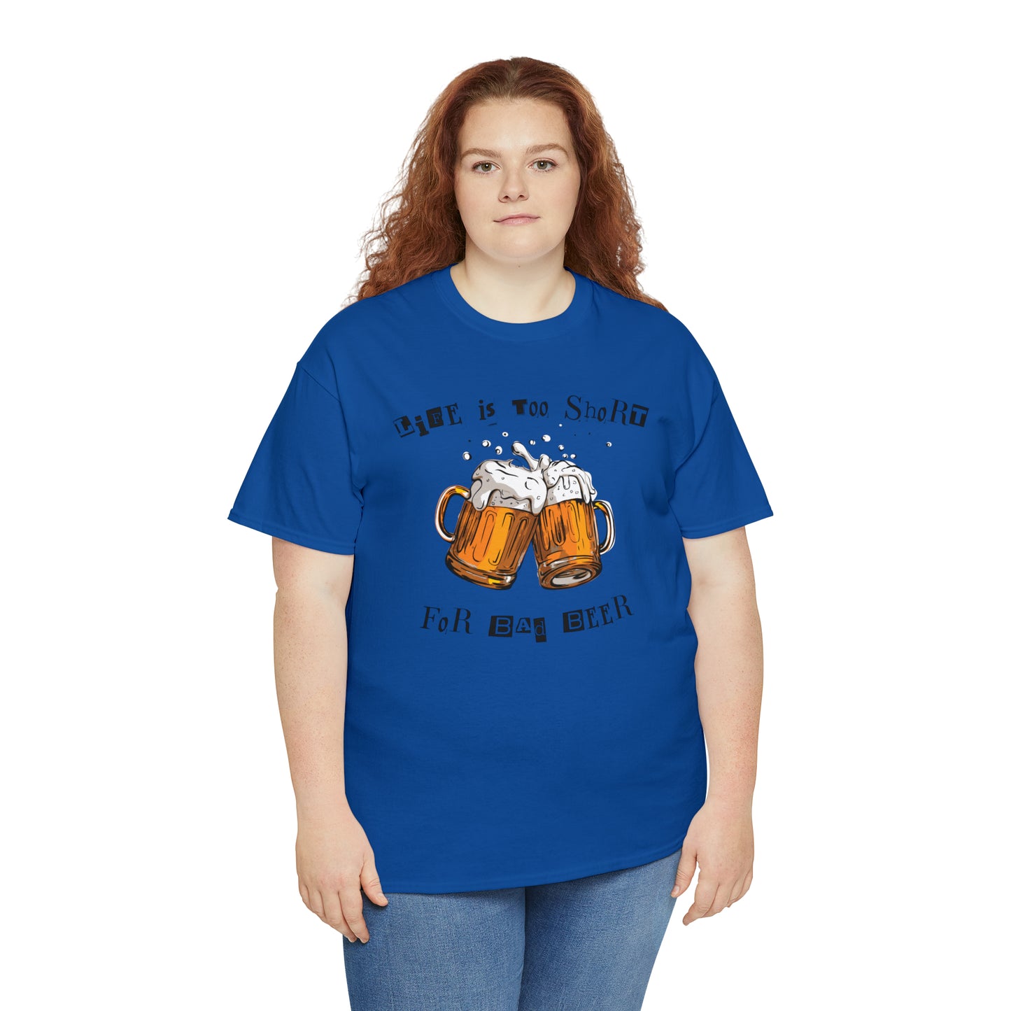 "Life Is Too Short for Bad Beer" T-Shirt - Weave Got Gifts - Unique Gifts You Won’t Find Anywhere Else!