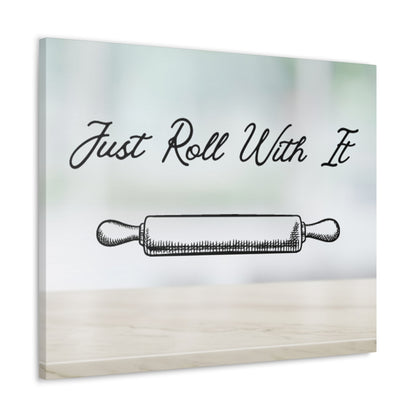 "Just Roll With It" Wall Art - Weave Got Gifts - Unique Gifts You Won’t Find Anywhere Else!