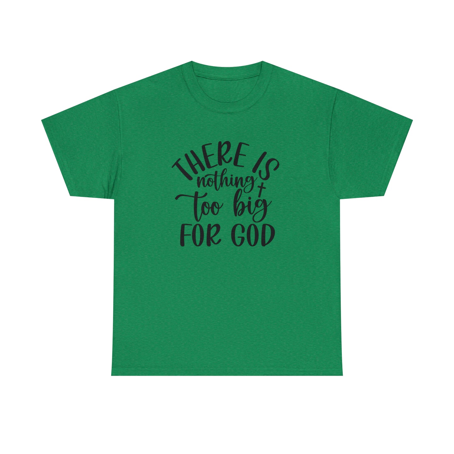 Men's faith-based t-shirt featuring bold Christian statement
