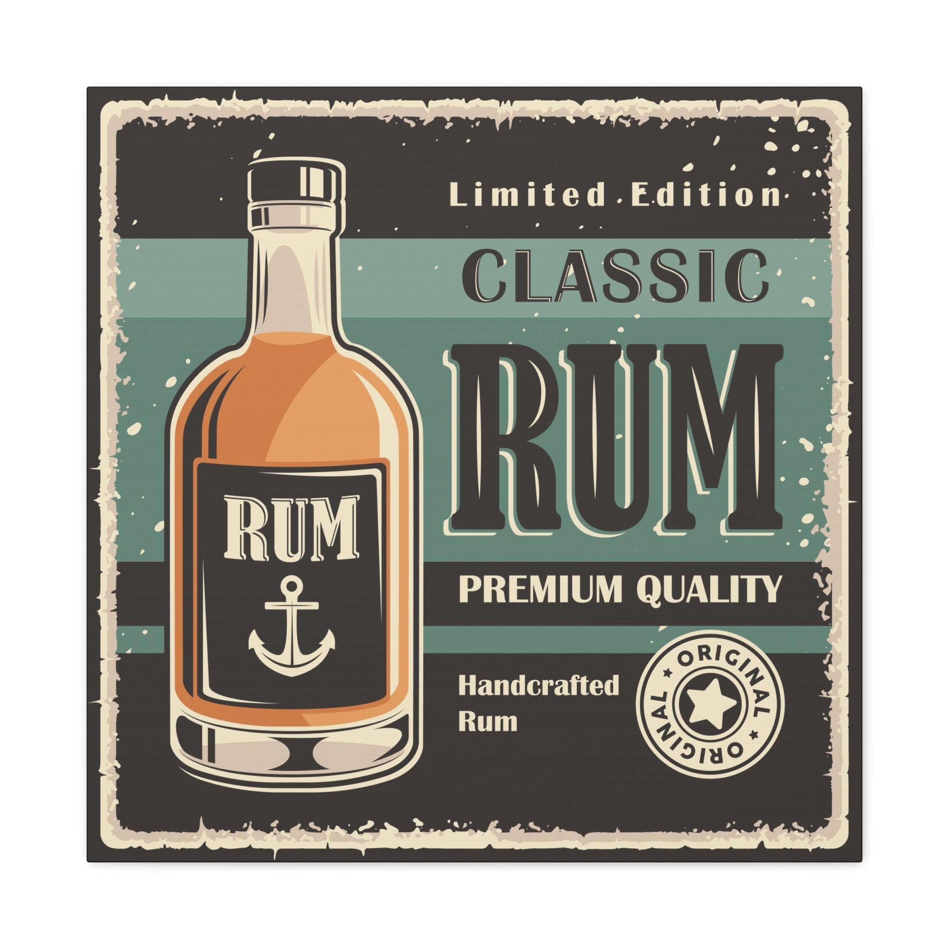 "Classic Rum" Wall Art - Weave Got Gifts - Unique Gifts You Won’t Find Anywhere Else!