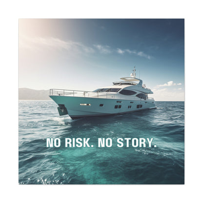 "No Risk, No Story" Wall Art - Weave Got Gifts - Unique Gifts You Won’t Find Anywhere Else!