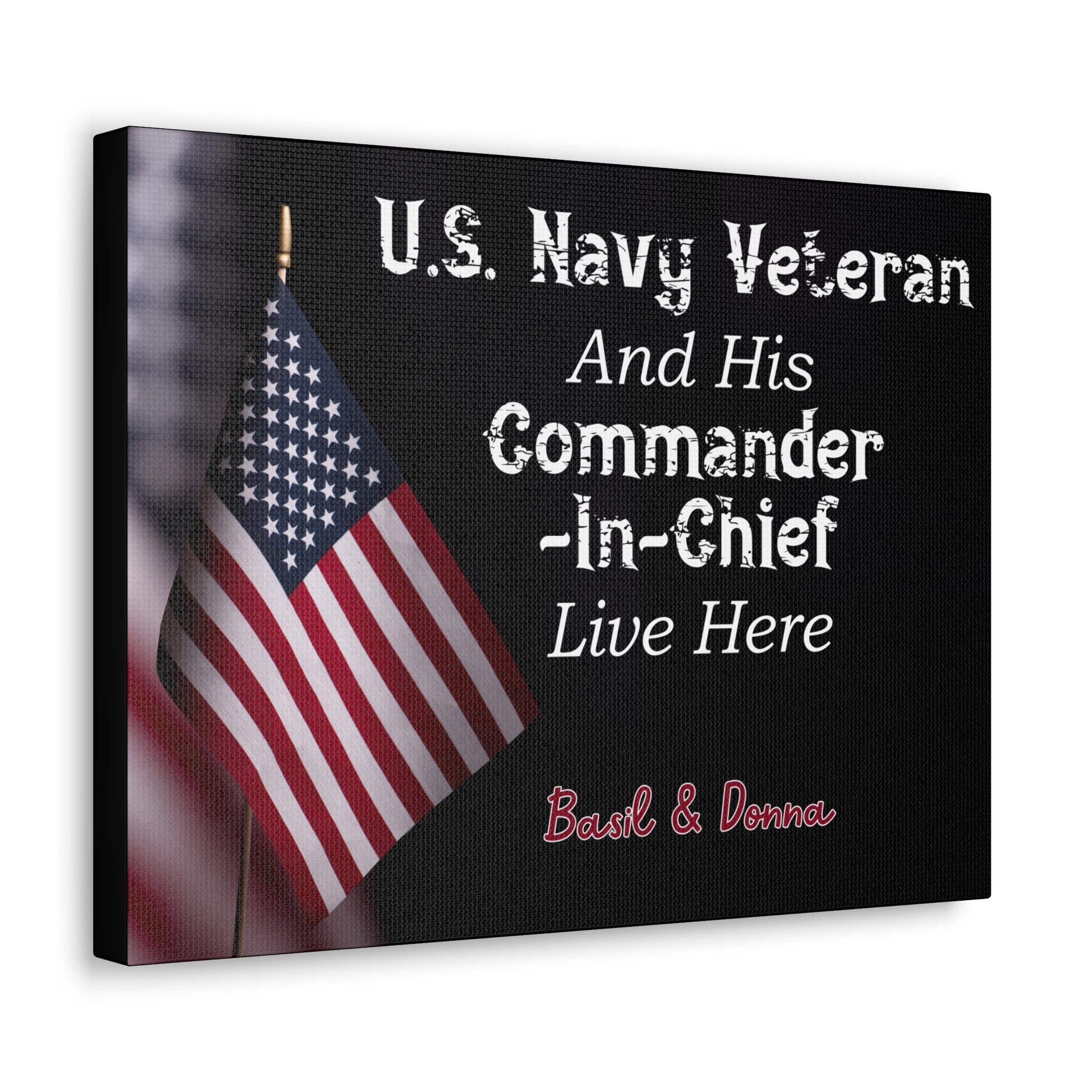 Custom "US Navy Veteran" Wall Art - Weave Got Gifts - Unique Gifts You Won’t Find Anywhere Else!