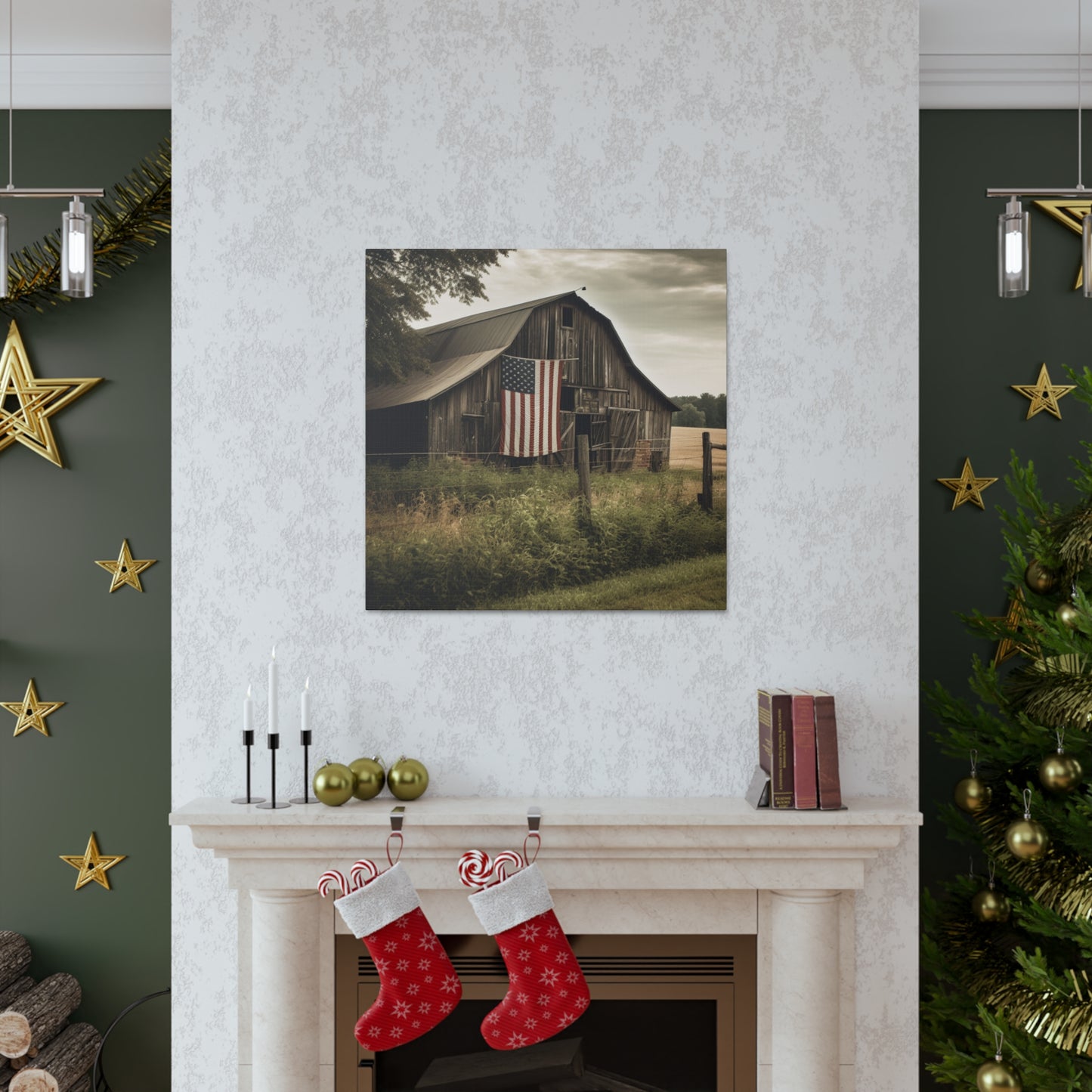 "American Farm" Wall Art - Weave Got Gifts - Unique Gifts You Won’t Find Anywhere Else!