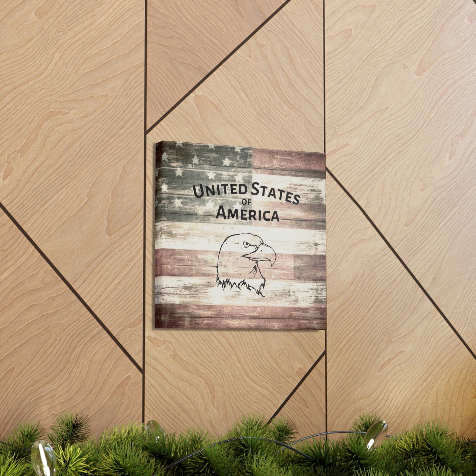 "United States Of America" Wall Art - Weave Got Gifts - Unique Gifts You Won’t Find Anywhere Else!