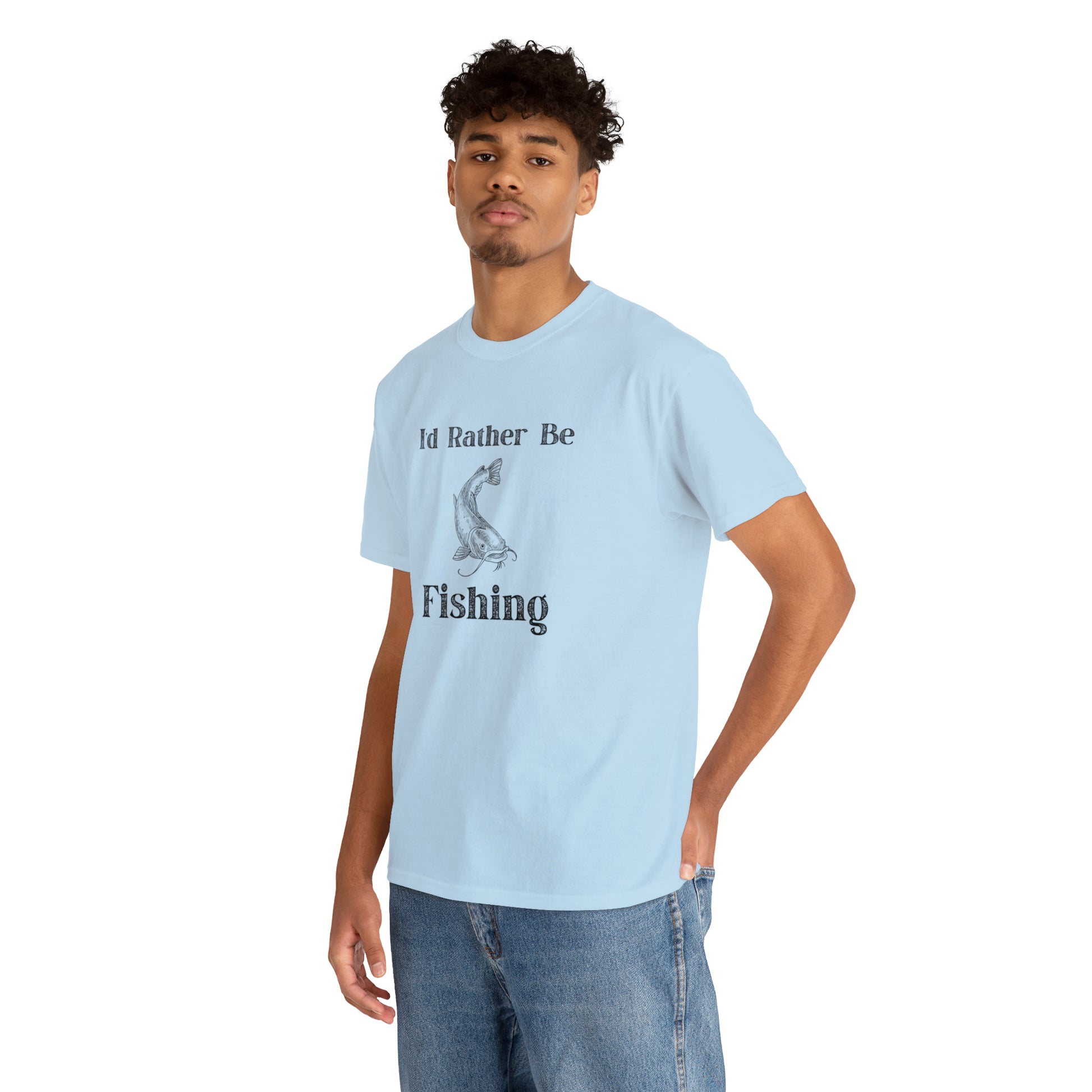 "Id Rather Be Fishing" T-Shirt - Weave Got Gifts - Unique Gifts You Won’t Find Anywhere Else!