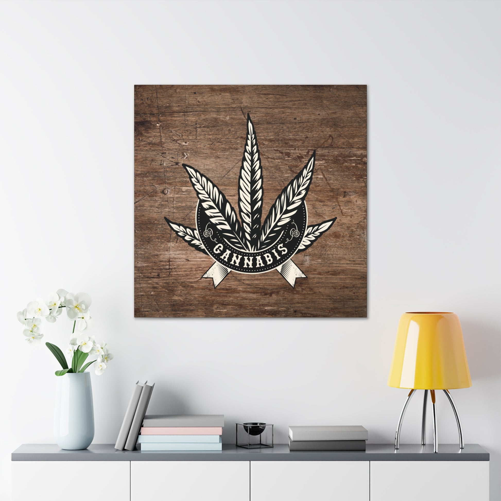"Vintage Cannabis" Wall Art - Weave Got Gifts - Unique Gifts You Won’t Find Anywhere Else!