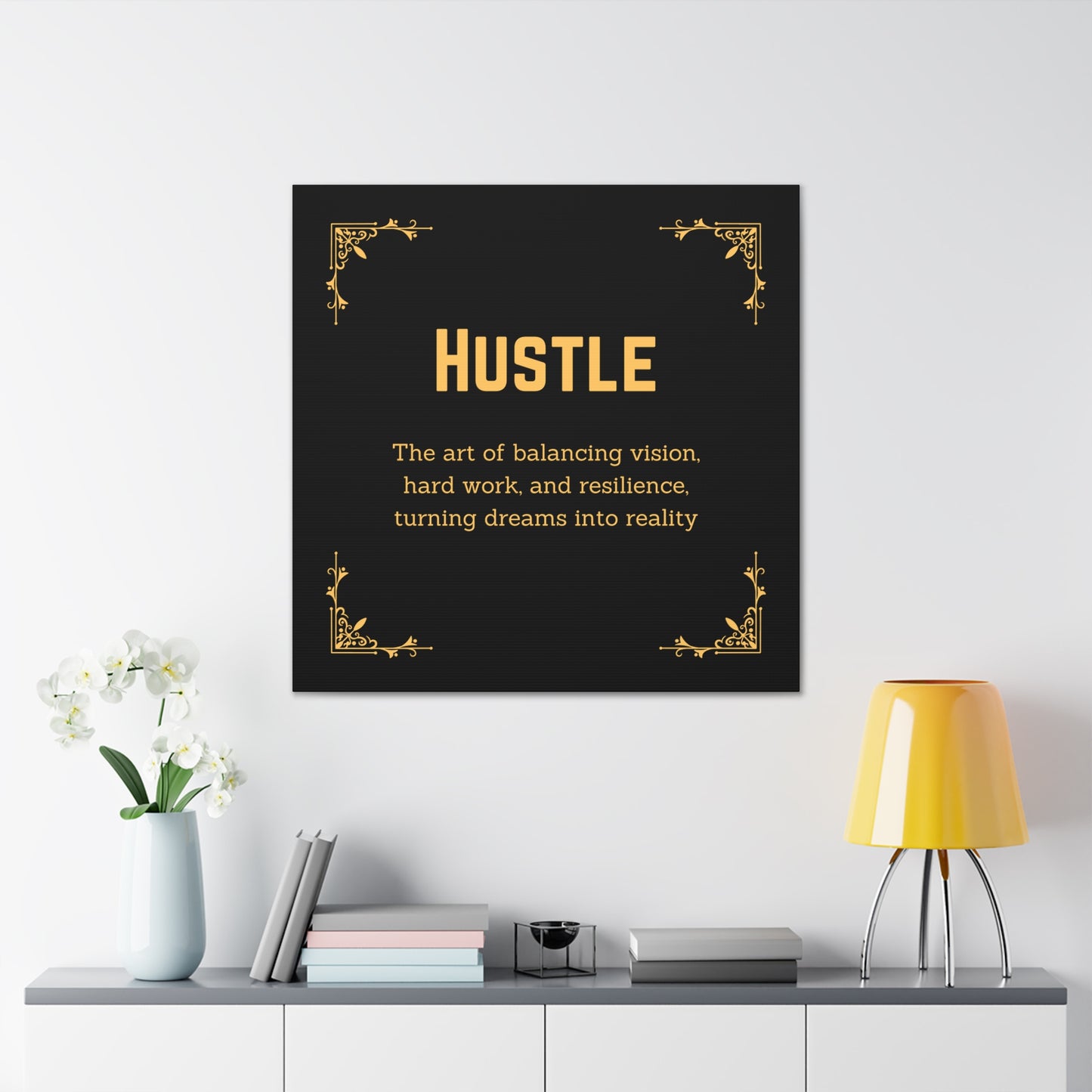 "Hustle" Wall Art - Weave Got Gifts - Unique Gifts You Won’t Find Anywhere Else!