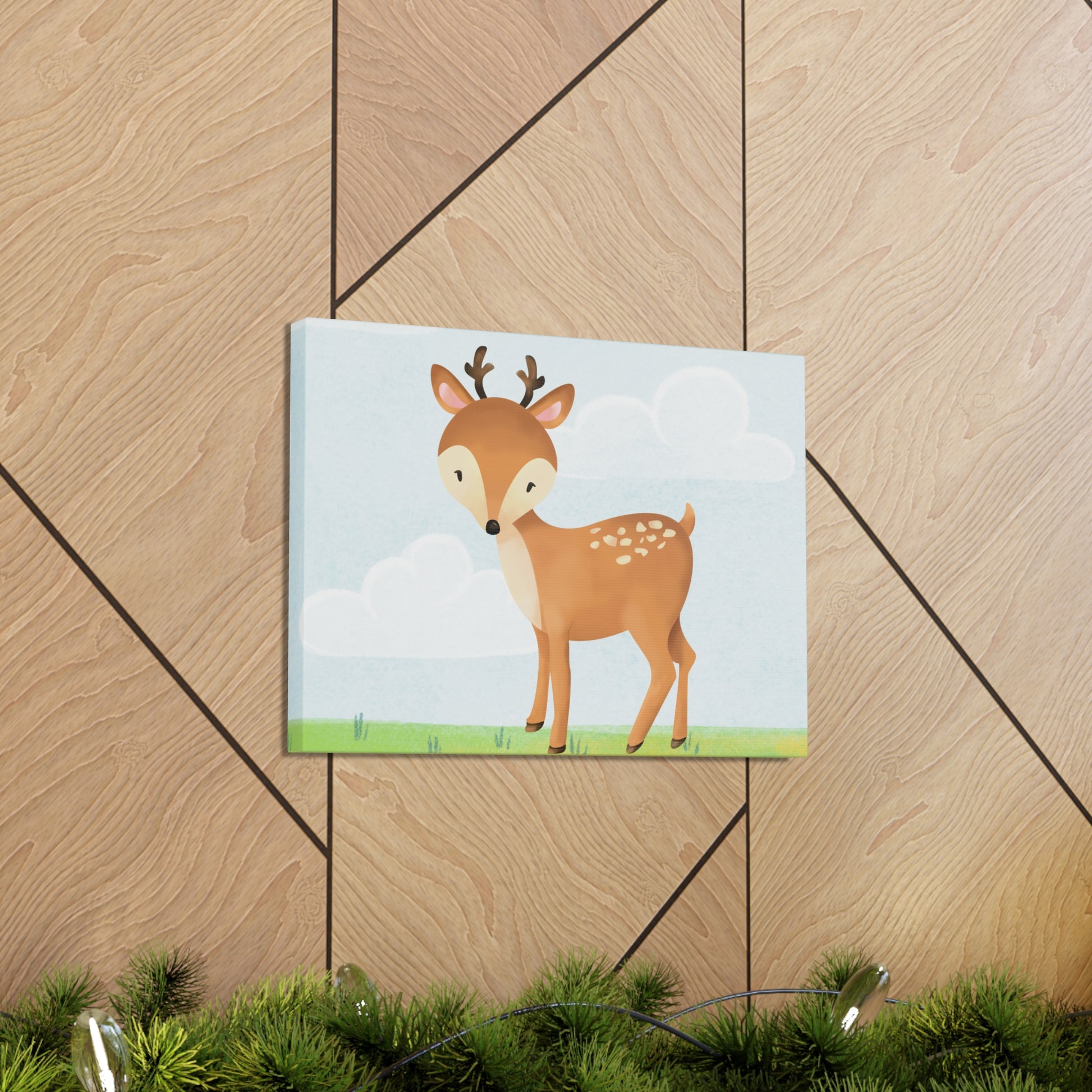 "Baby Deer" Wall Art - Weave Got Gifts - Unique Gifts You Won’t Find Anywhere Else!