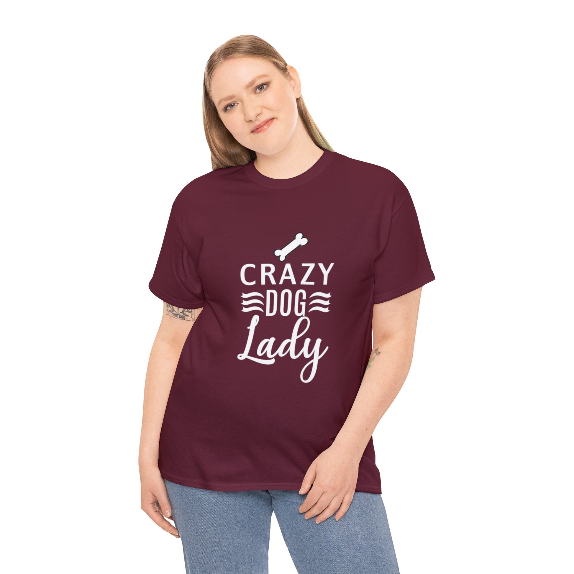 "Crazy Dog Lady" Women's T-Shirt - Weave Got Gifts - Unique Gifts You Won’t Find Anywhere Else!