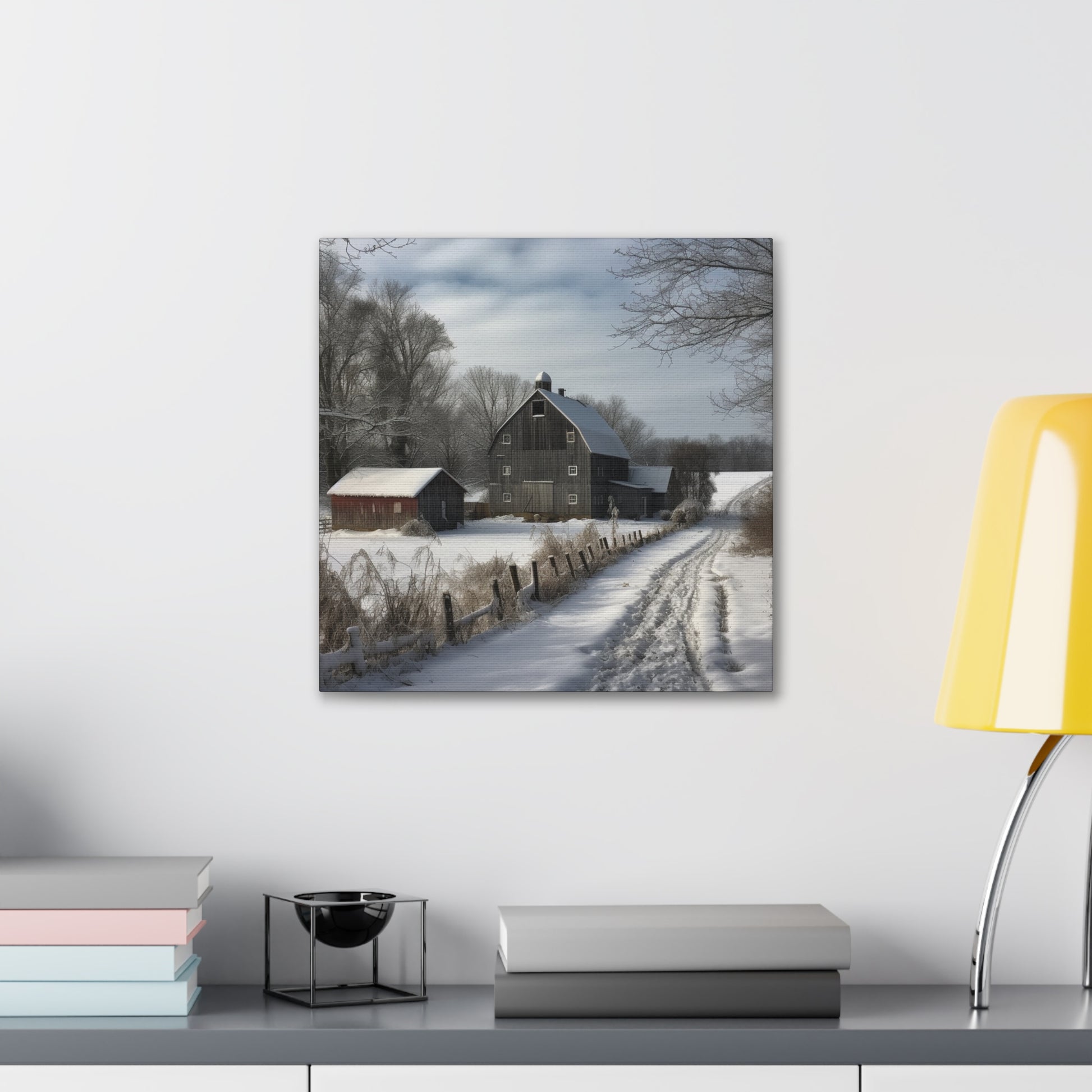 "Farm Winter Wonderland" Wall Art - Weave Got Gifts - Unique Gifts You Won’t Find Anywhere Else!