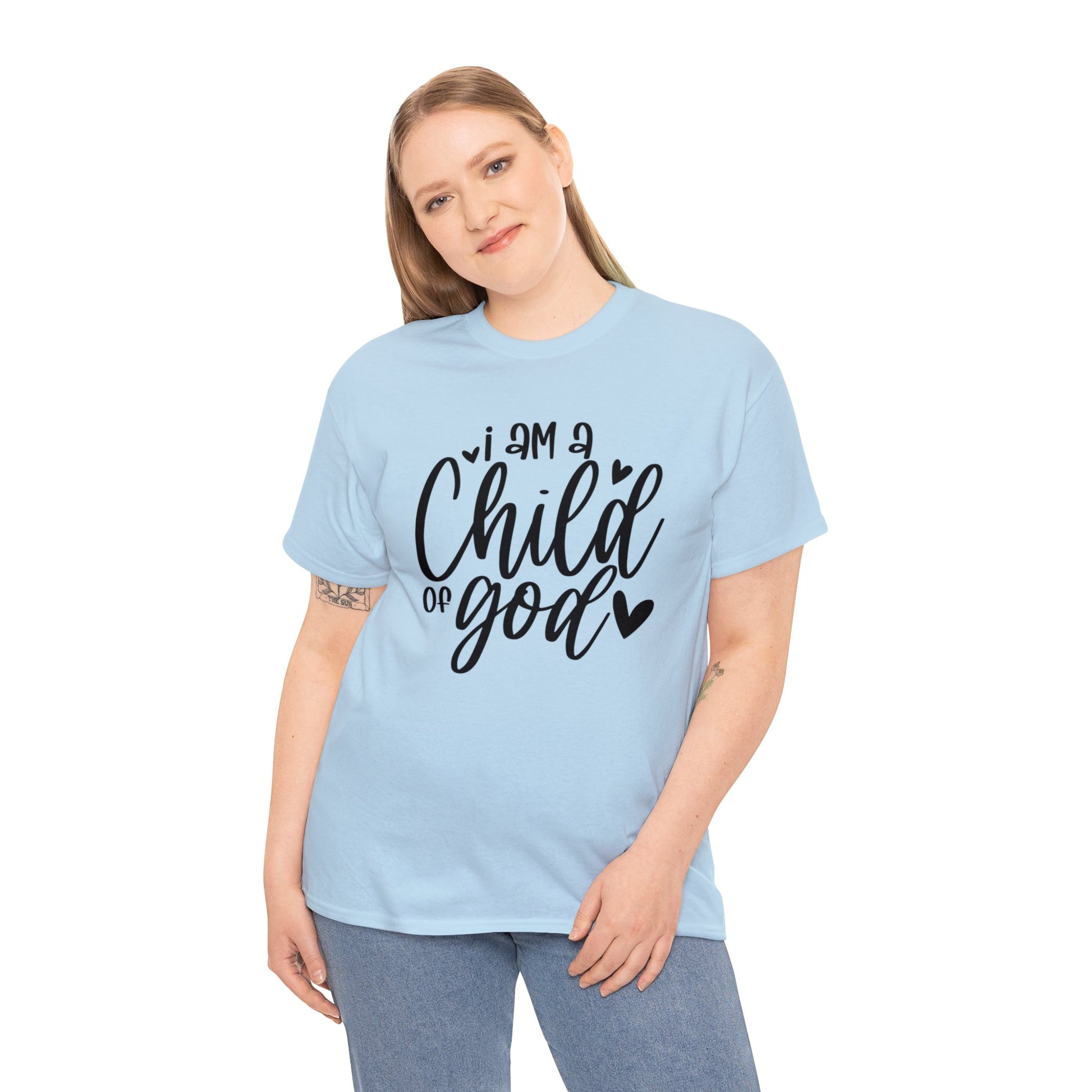 I Am a Child of God Shirt – Uplifting Christian Apparel

