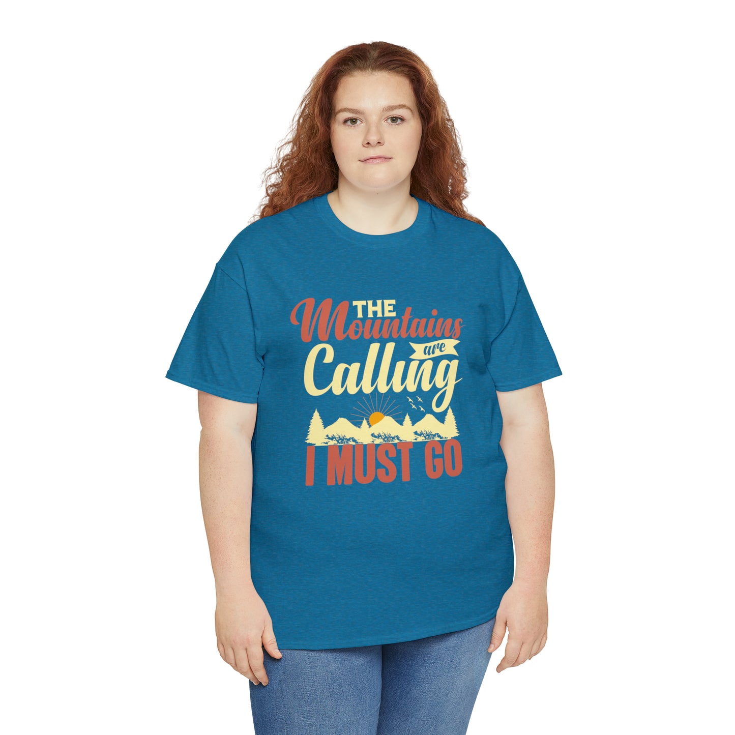 "The Mountains Are Calling" T-Shirt - Weave Got Gifts - Unique Gifts You Won’t Find Anywhere Else!