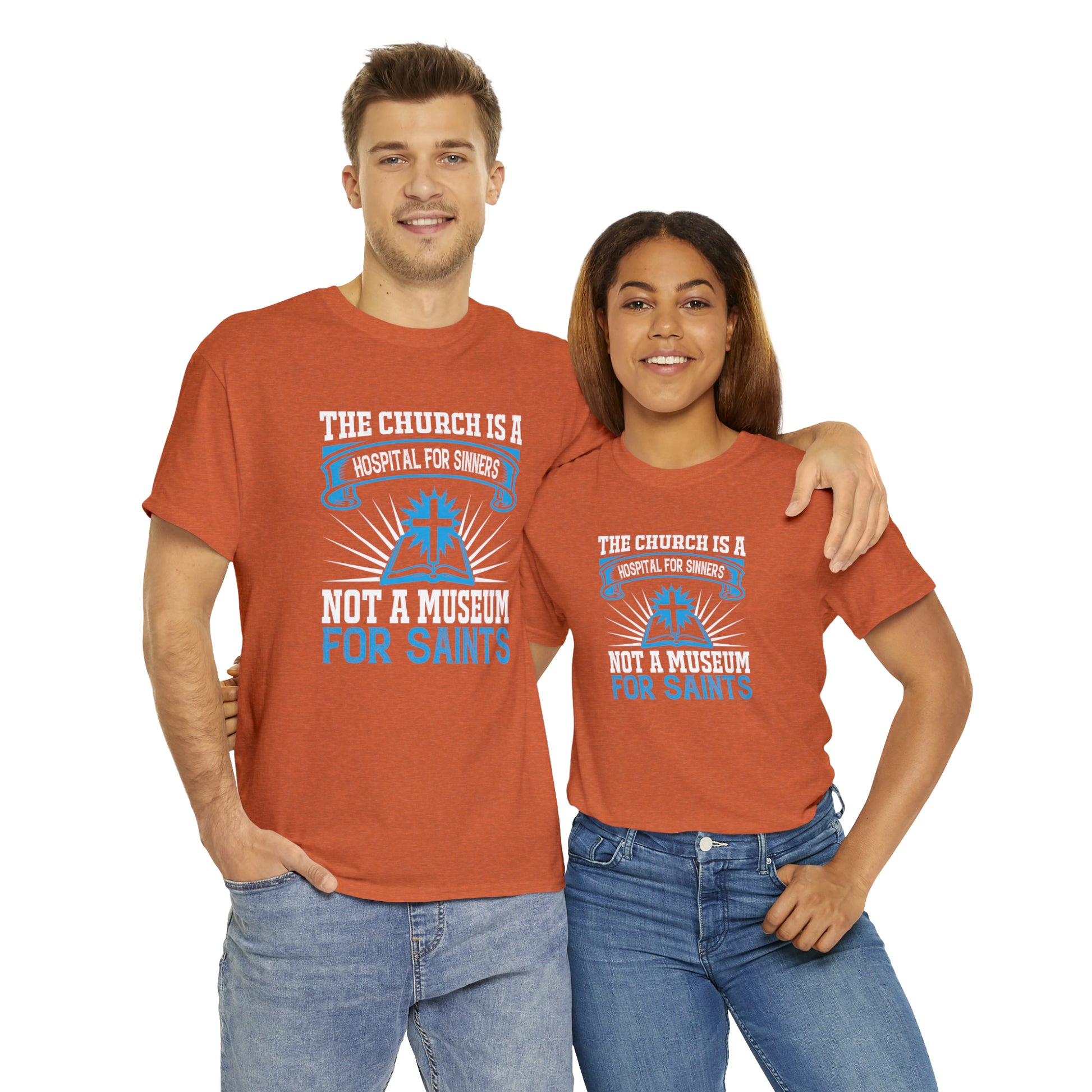 "Church Is A Hospital For Sinners" T-Shirt - Weave Got Gifts - Unique Gifts You Won’t Find Anywhere Else!