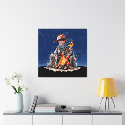 "Starry Night Cowboy" Wall Art - Weave Got Gifts - Unique Gifts You Won’t Find Anywhere Else!