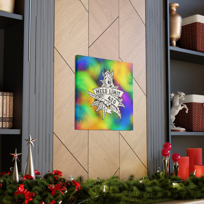 "Trippy Weed Limit 420" Wall Art - Weave Got Gifts - Unique Gifts You Won’t Find Anywhere Else!