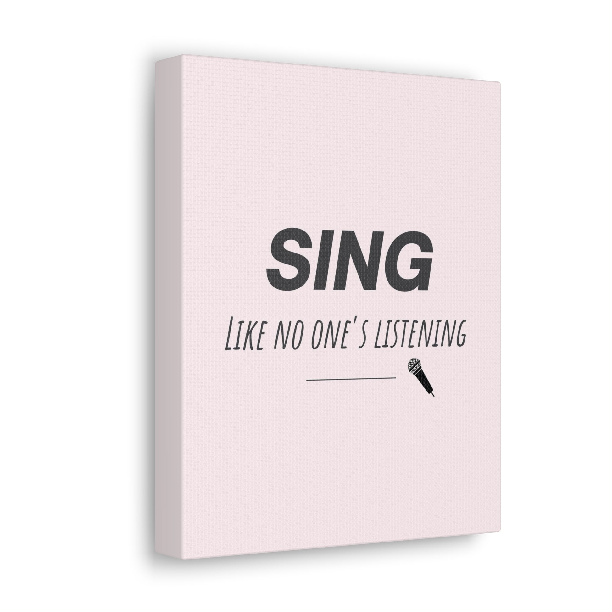 "Sing Like No One's Listening" Wall Art - Weave Got Gifts - Unique Gifts You Won’t Find Anywhere Else!