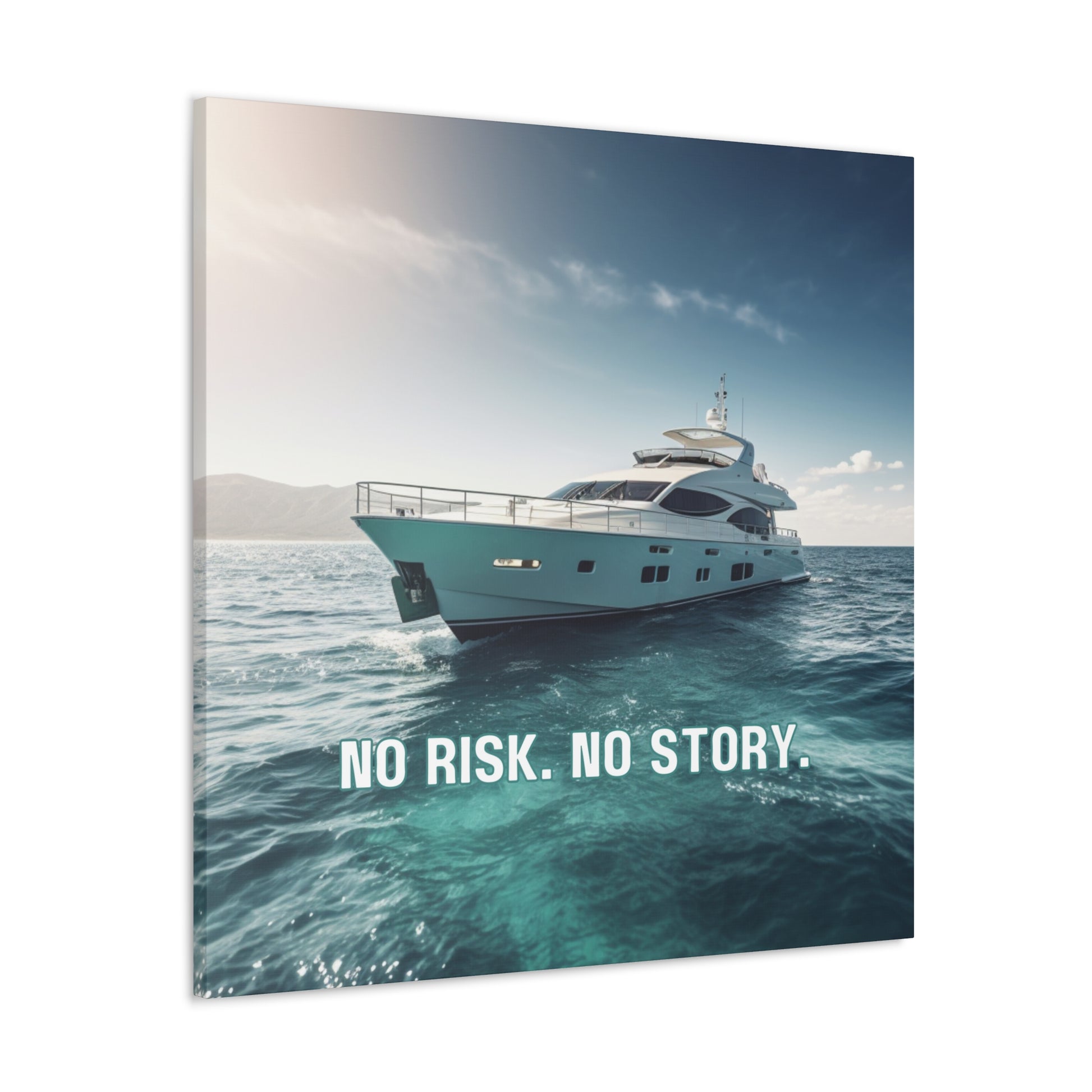 "No Risk, No Story" Wall Art - Weave Got Gifts - Unique Gifts You Won’t Find Anywhere Else!