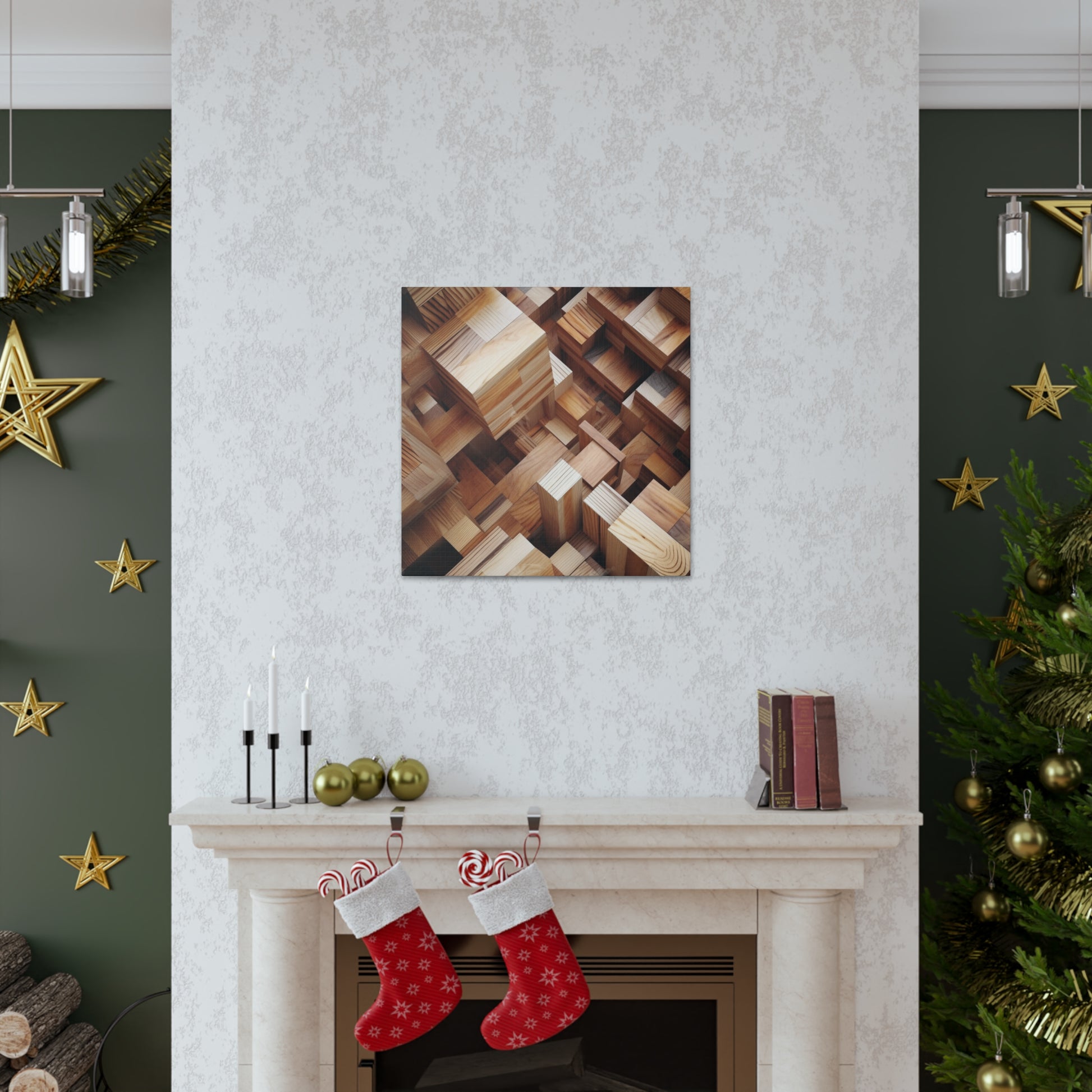 "Geometric Wood Art" Wall Art - Weave Got Gifts - Unique Gifts You Won’t Find Anywhere Else!
